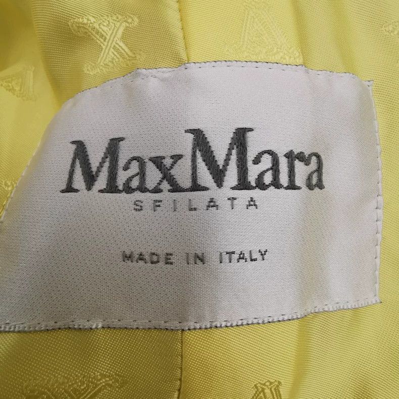 Max Mara Max Mara Alpaca wool silk-blend solid lapel coat Size S / US 4 / IT 40 - 3 Thumbnail