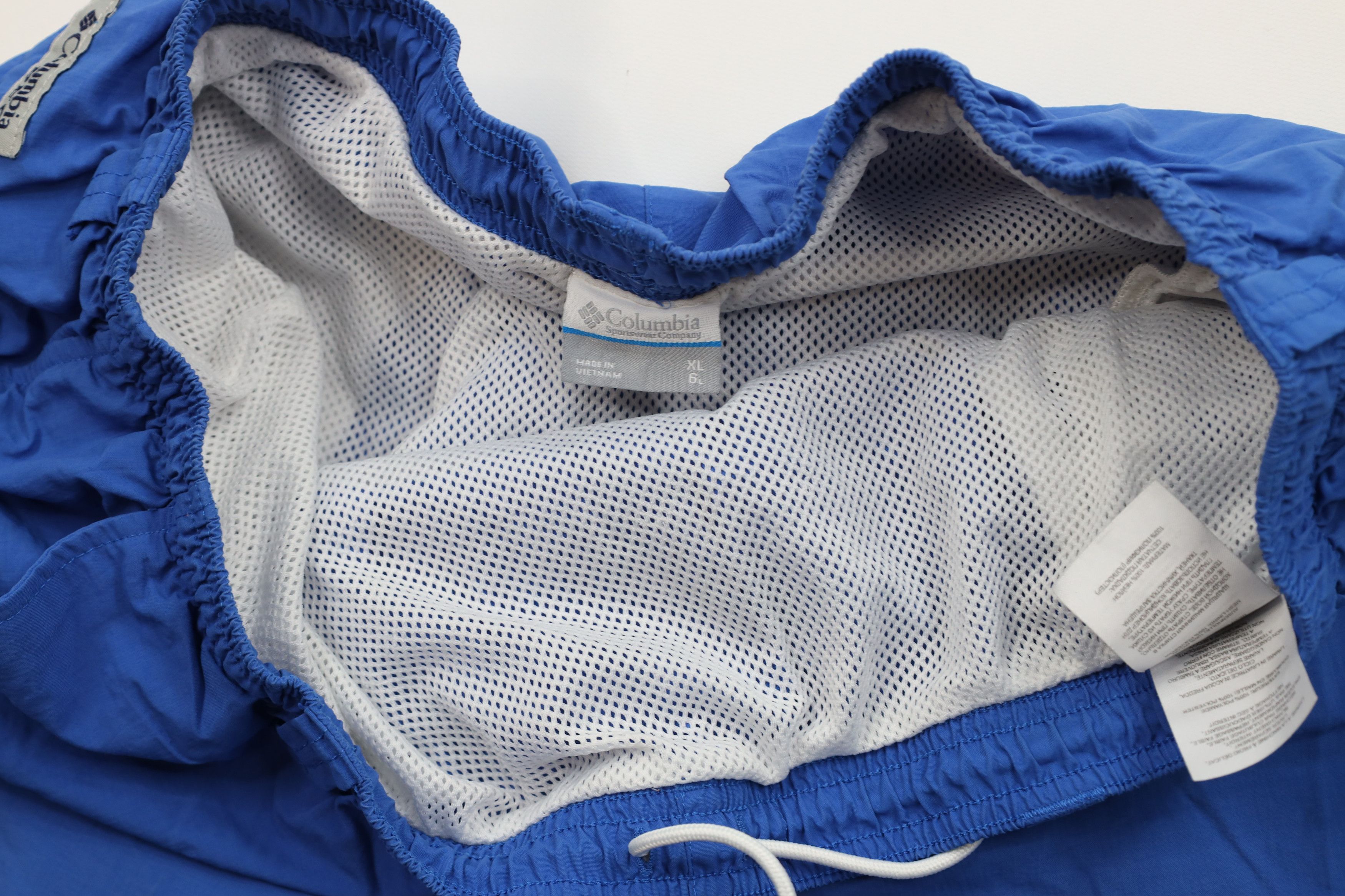 Columbia Vintage Y2K Columbia PFG Lined Above Knee Shorts Blue Nylon Size US 36 / EU 52 - 7 Thumbnail
