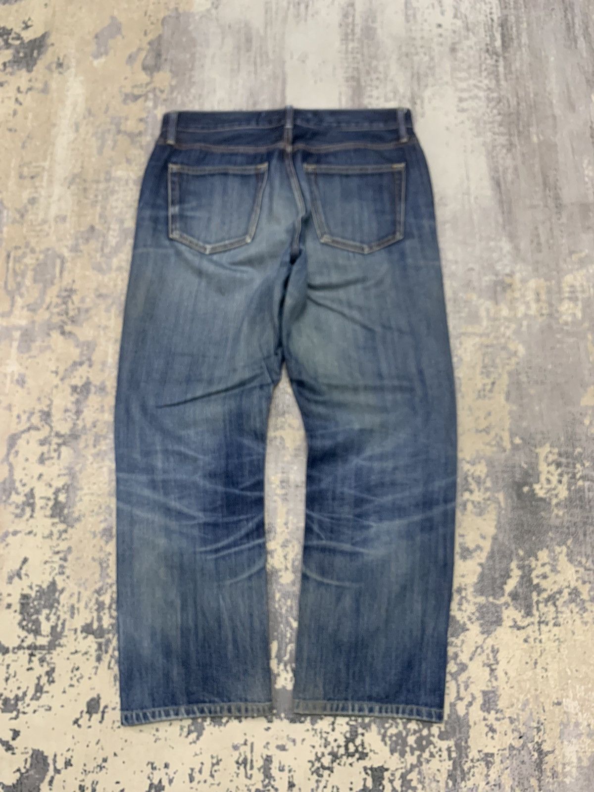 Japanese Brand Vtg Japanese Uniqlo Baggy Faded Jeans W34x27 Size US 34 / EU 50 - 8 Thumbnail