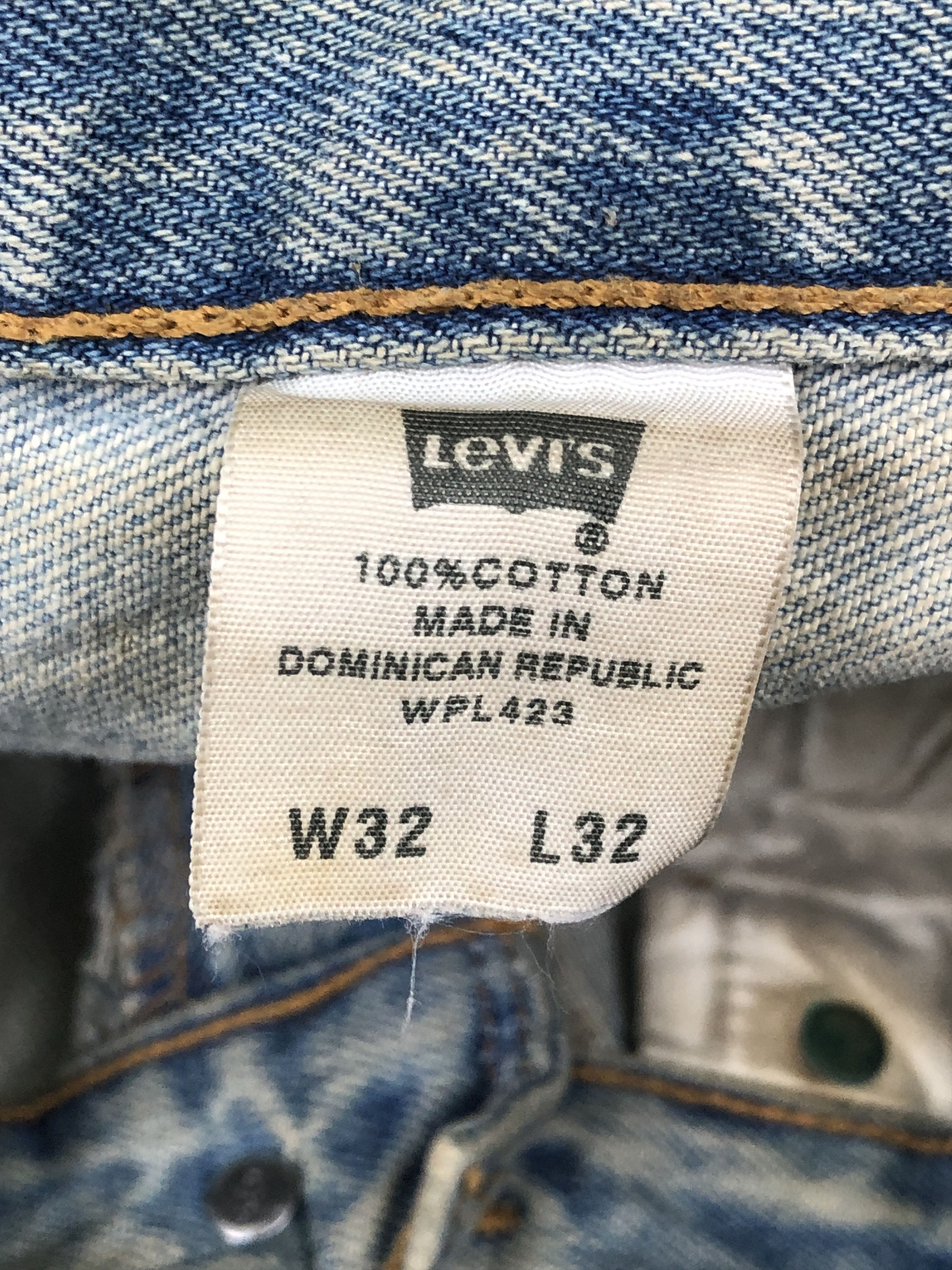 Levi's Distressed Vintage Levis 501 Dirty Jeans DP2350 Size US 30 / EU 46 - 5 Thumbnail