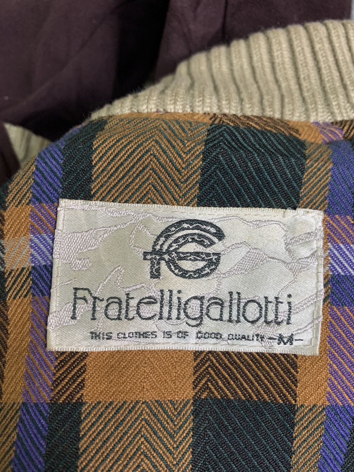 Japanese Brand Rare Design Vintage Fratelligallotti Zipper Jackets Size US M / EU 48-50 / 2 - 4 Thumbnail