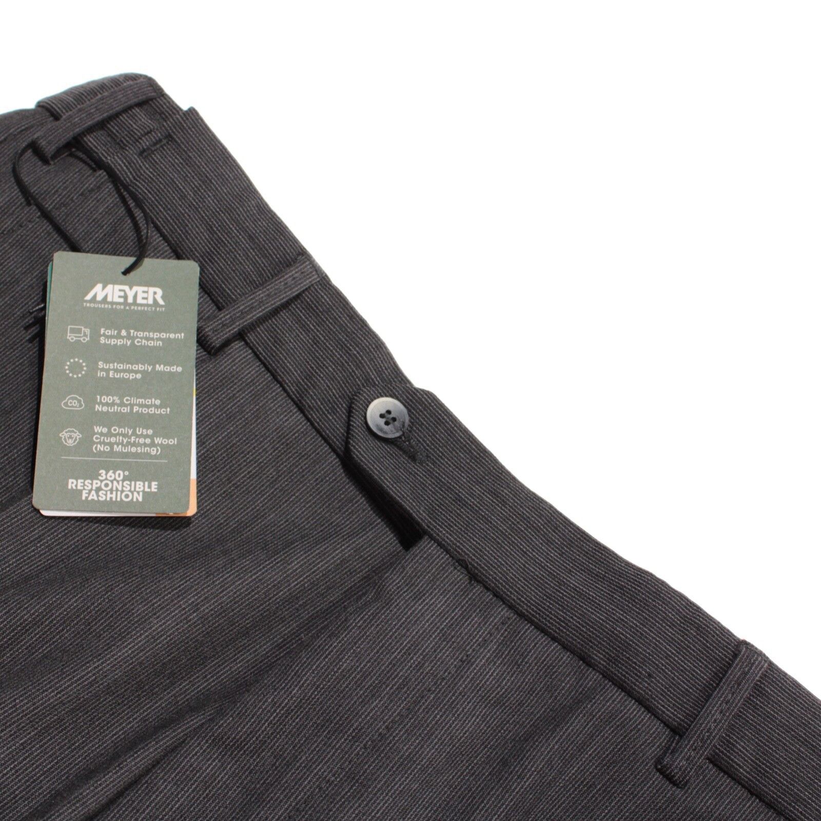 Other Meyer New with tags Dress Pants Size 34 US In Gray Size US 34 / EU 50 - 1 Thumbnail