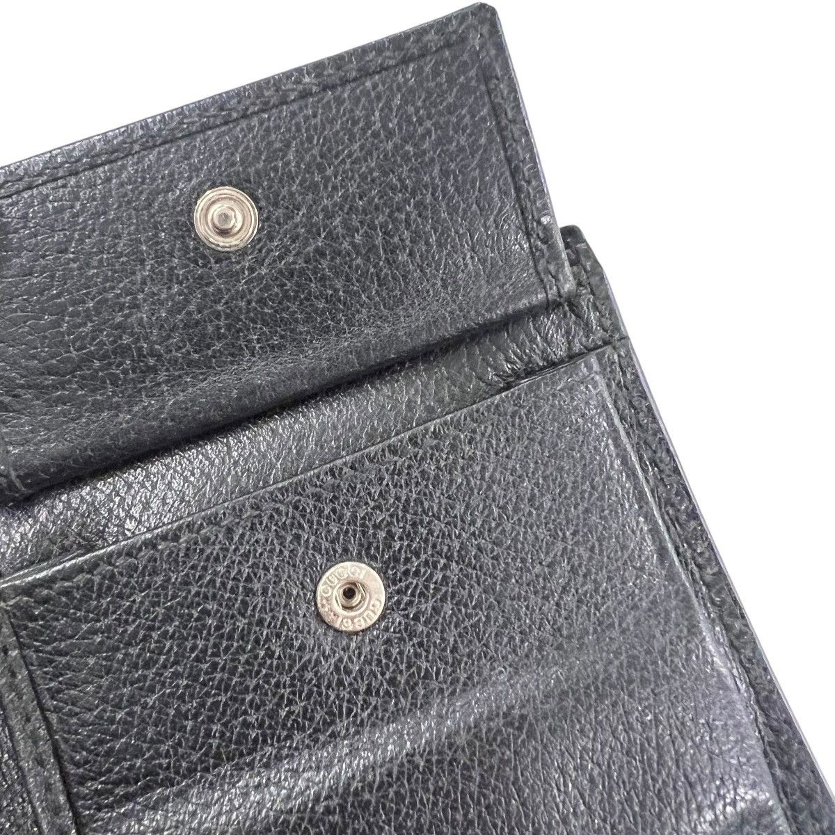 Gucci Gucci Techno Logo Leather Bifold Wallet Size ONE SIZE - 6 Thumbnail