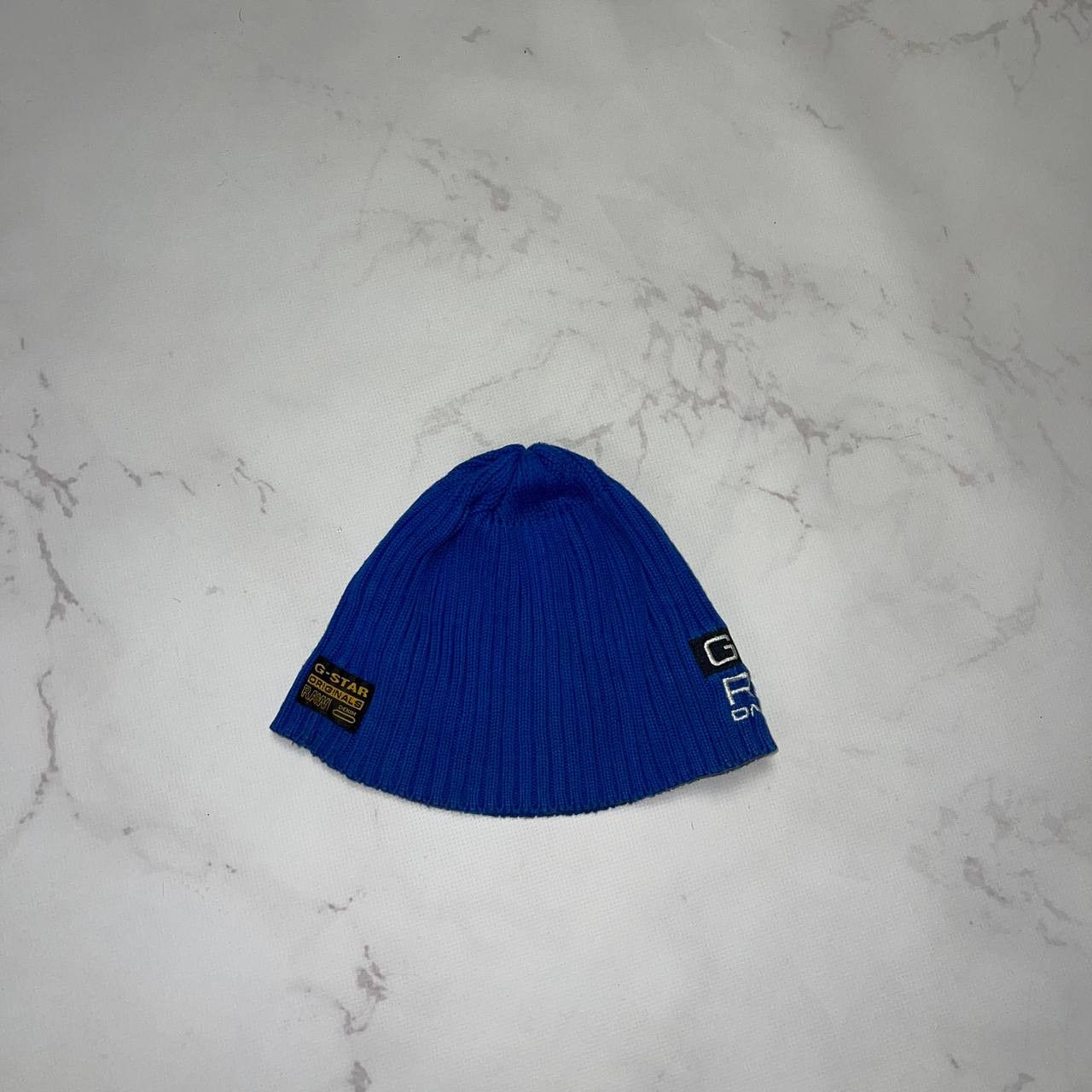 G-Star G STAR Original Raw Blue Beanie Size ONE SIZE - 4 Thumbnail