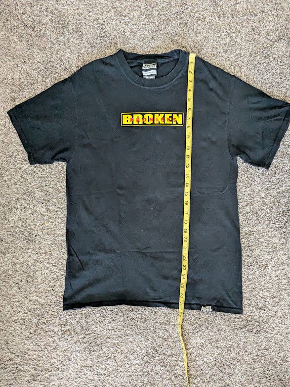 Broken Promises Co. Broken Promises "Can't Help It" front & back graphic Size US M / EU 48-50 / 2 - 4 Thumbnail