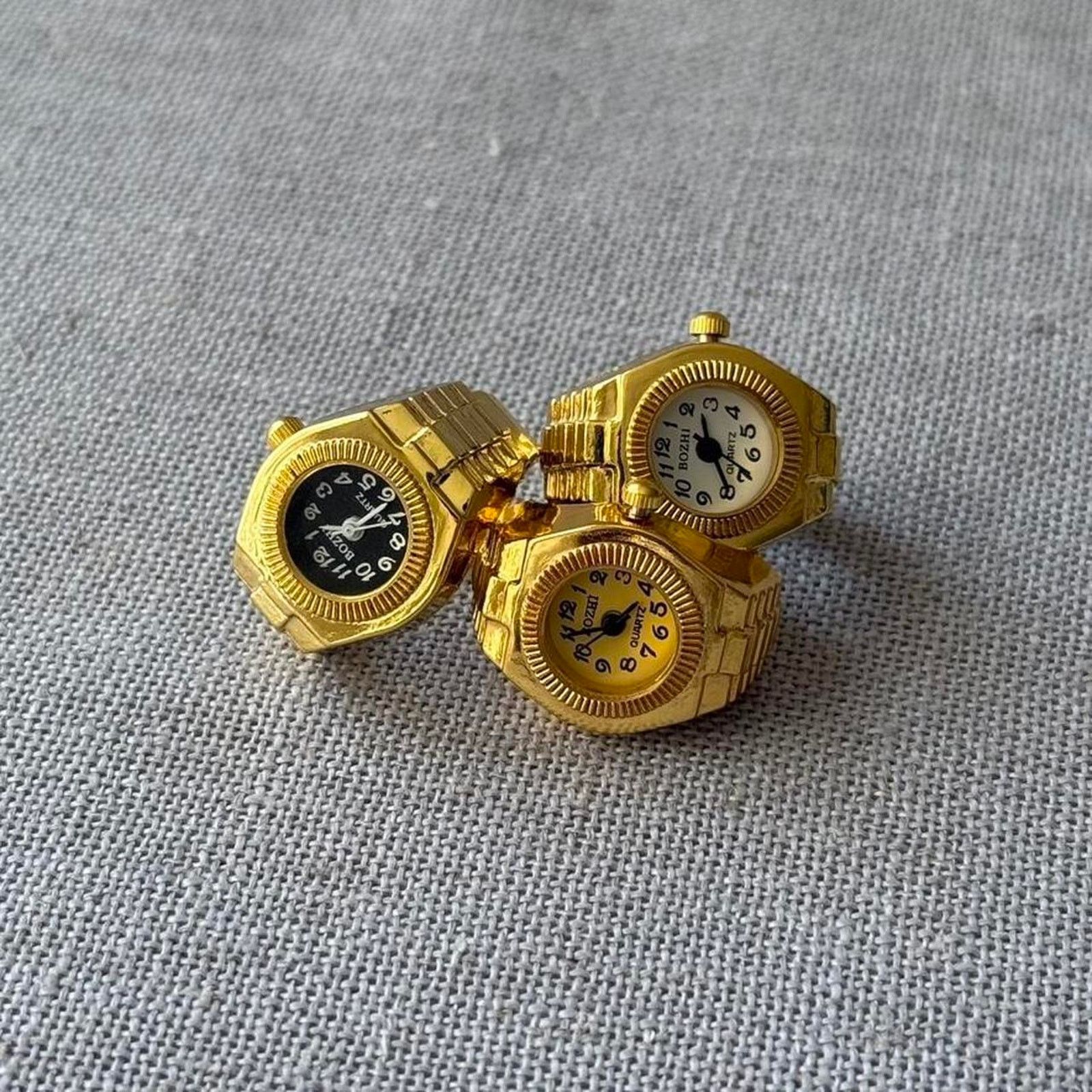 Other Unique vintage style gold ring Size ONE SIZE - 4 Thumbnail
