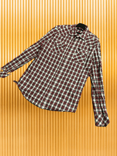 Diesel × Vintage Vintage Check Long Sleeve Logo Shirt Size US L / EU 52-54 / 3 - 1 Thumbnail