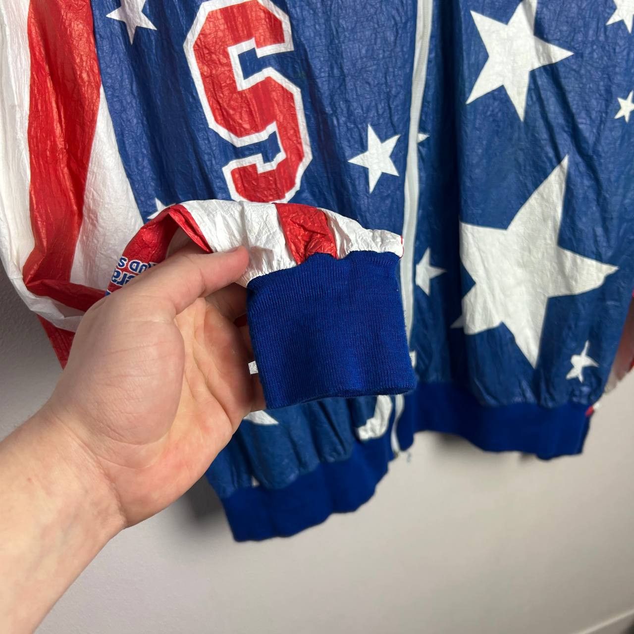 USA Olympics Vintage USA Olympic 1990s sport arhive jacket nylon Size US XL / EU 56 / 4 - 5 Thumbnail