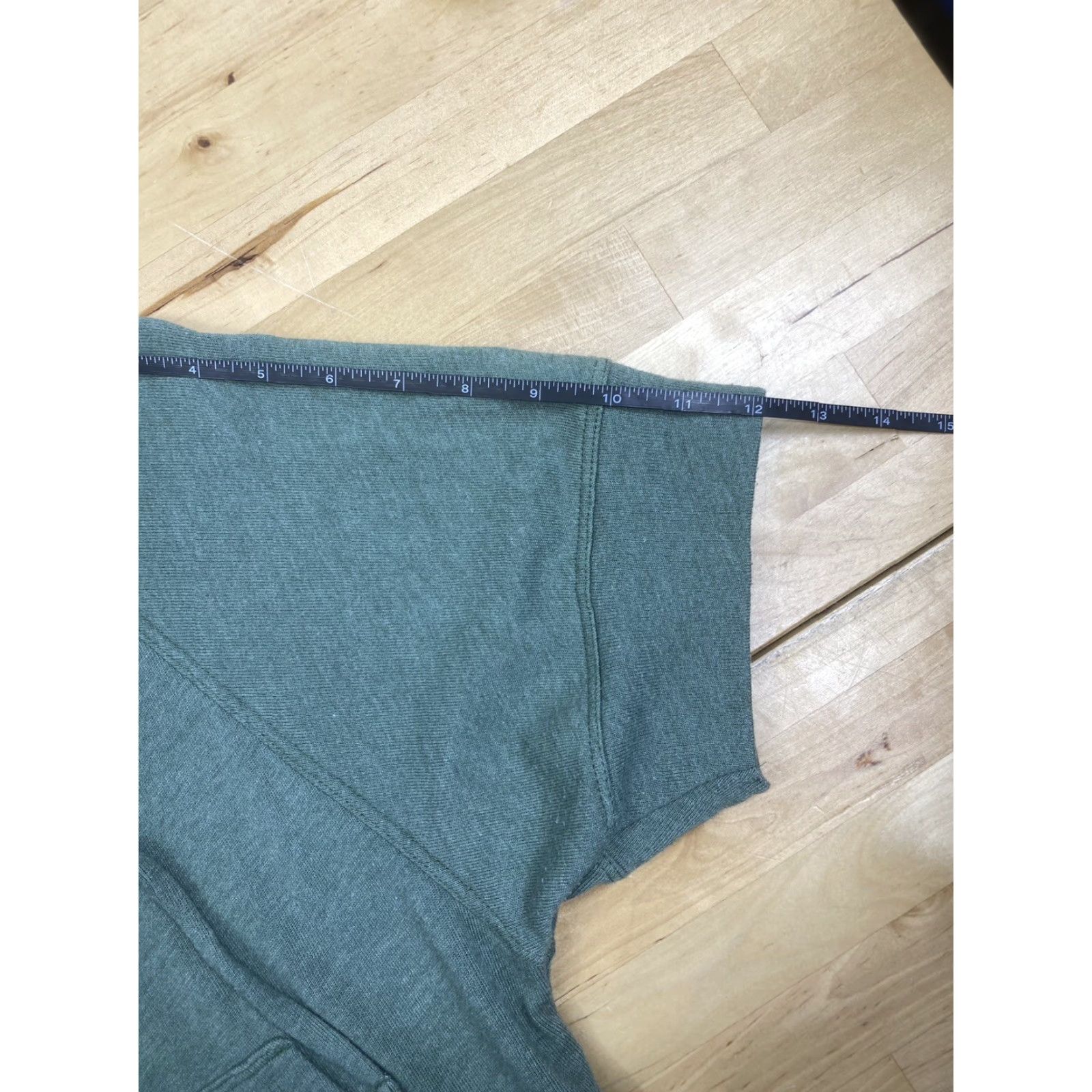 Prana VINTAGE prAna Hoodie Womens XS Green Short Sleeve Pullover Hooded Lightweight Activewear Outdoor Classic Size XS / US 0-2 / IT 36-38 - 7 Thumbnail