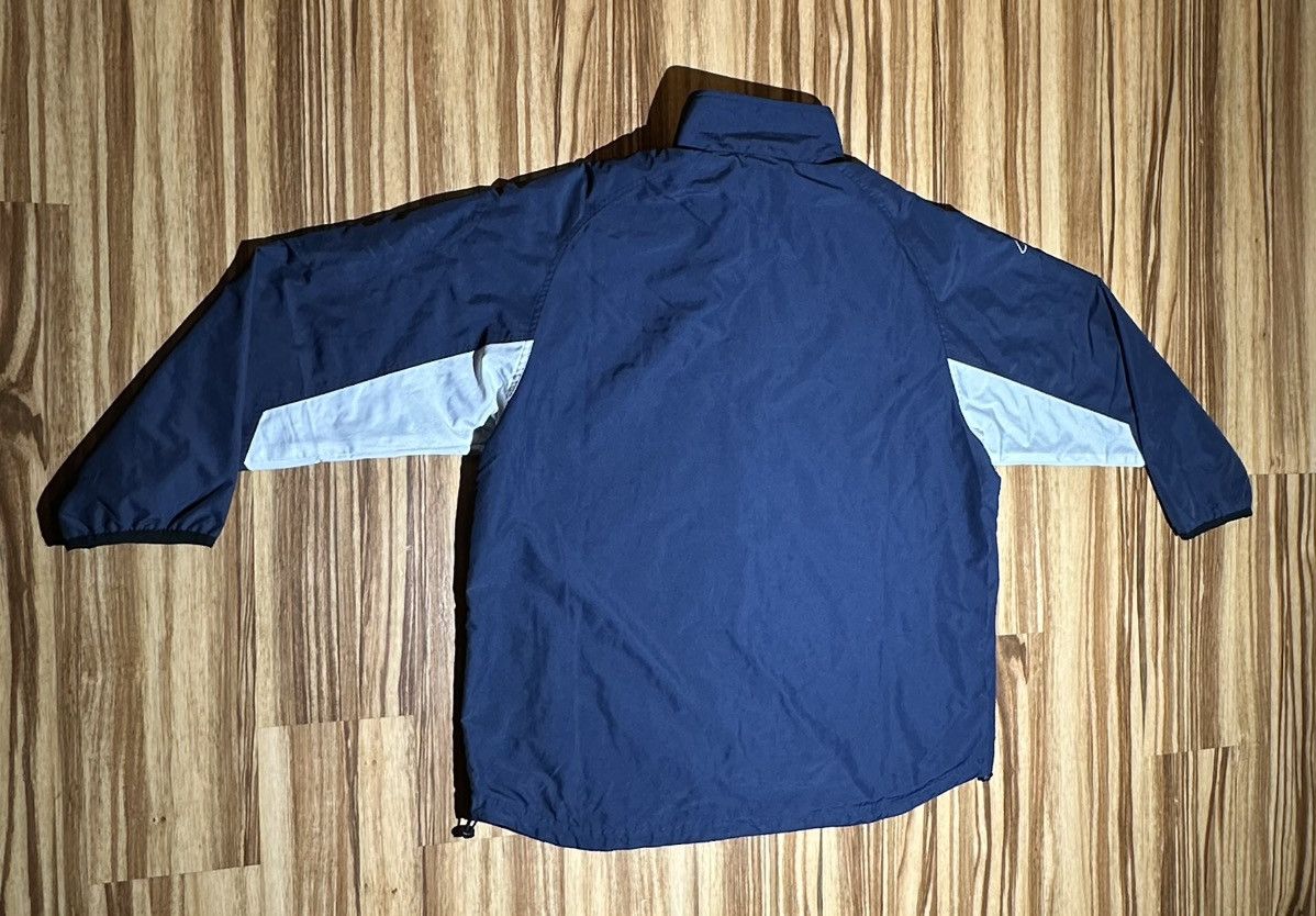 Reebok Vintage 2000s Reebok Men's Navy and WhiteWindbreaker Size2XL Size US XXL / EU 58 / 5 - 11 Thumbnail