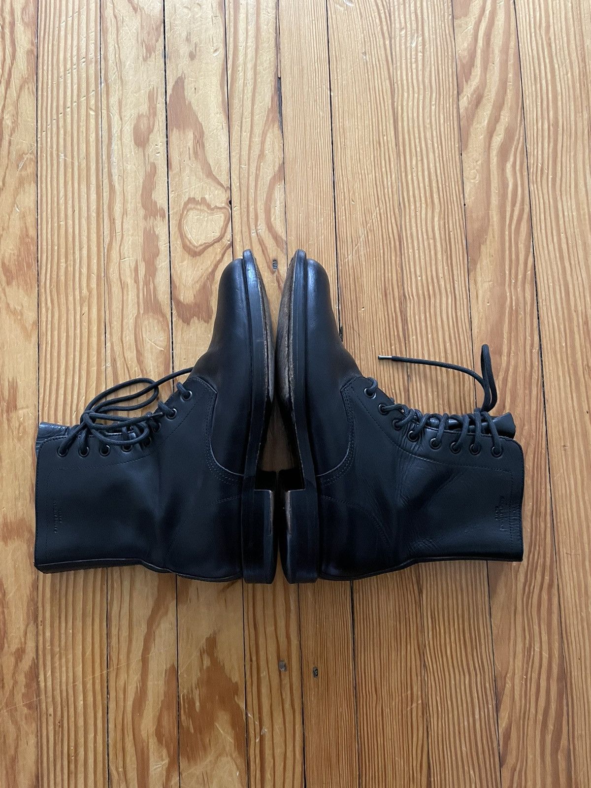 Hedi Slimane × Saint Laurent Paris Saint Laurent FW14 Ranger Combat Boots Black Hedi Slimane Size US 8 / EU 41 - 3 Thumbnail