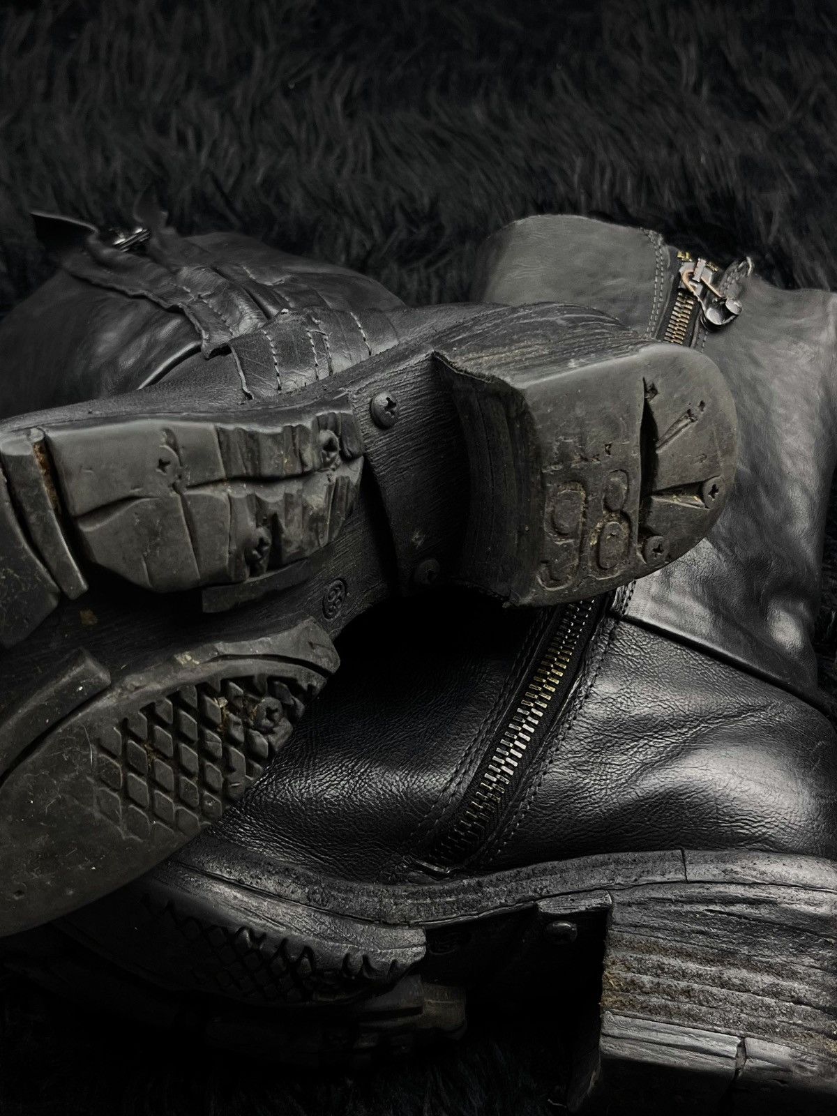 A.S.98 A.S.98 Kmrii Style Ankle Airstep Leather Boots Size US 7 / EU 40 - 12 Thumbnail