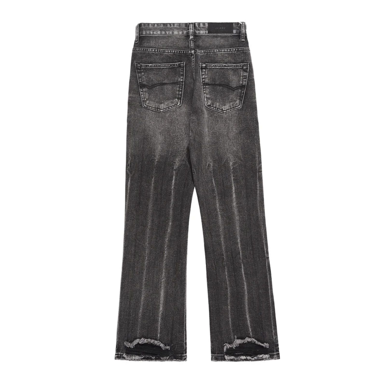 Japanese Brand Gutter Black Denim Jeans Size US 30 / EU 46 - 2 Thumbnail