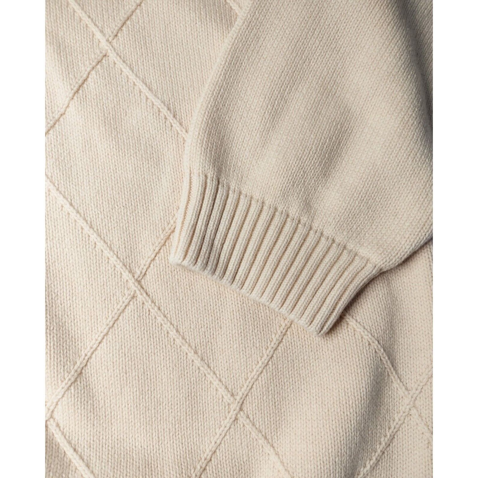 Izod Izod Diamond Print Heavy Pullover Sweater Size XL Melon Yell Size US XL / EU 56 / 4 - 4 Thumbnail