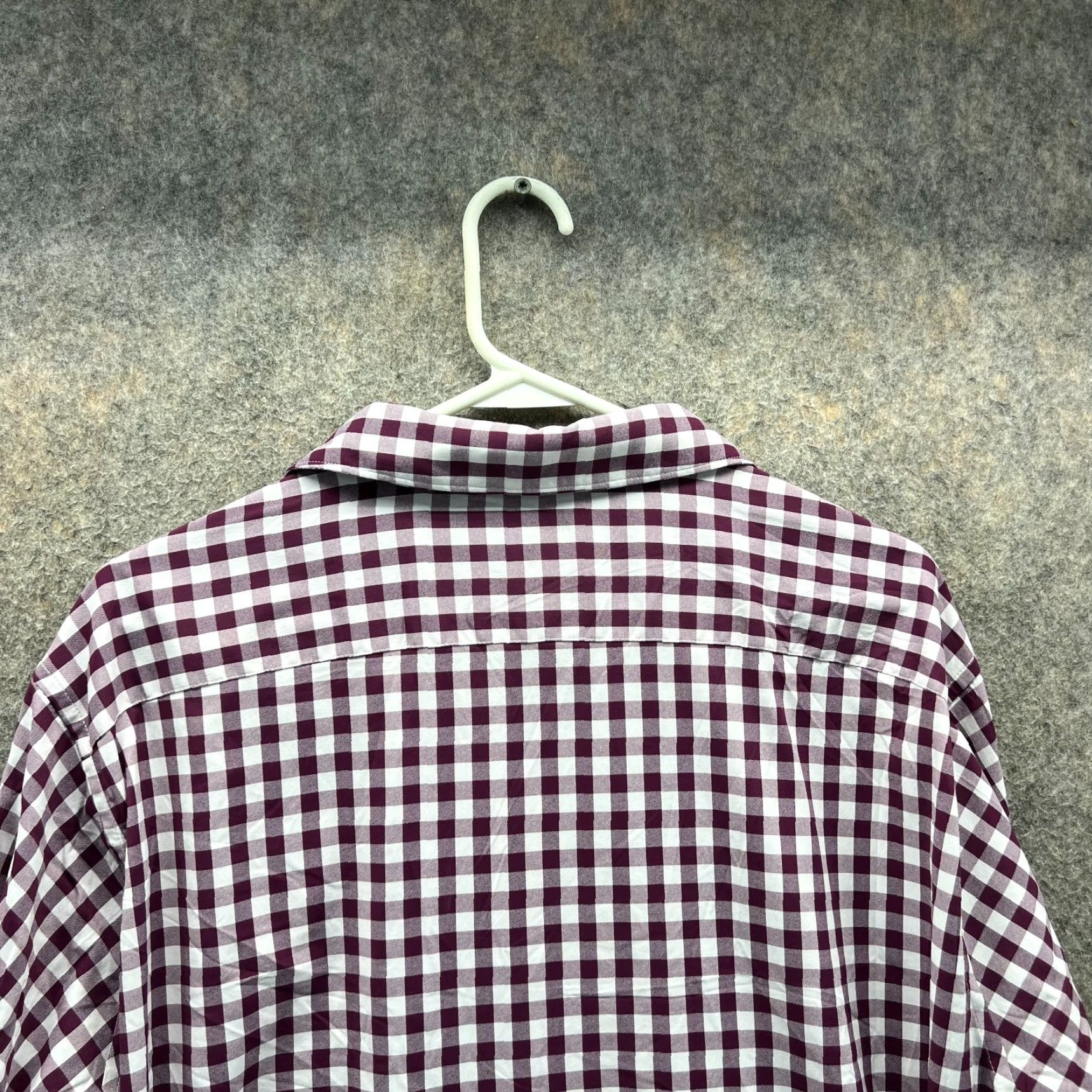 Bonobos VINTAGE Bonobos Shirt Men XXL Purple Check Button-Down Slim Fit Casual/Business/Formal Wear Size US XXL / EU 58 / 5 - 3 Thumbnail
