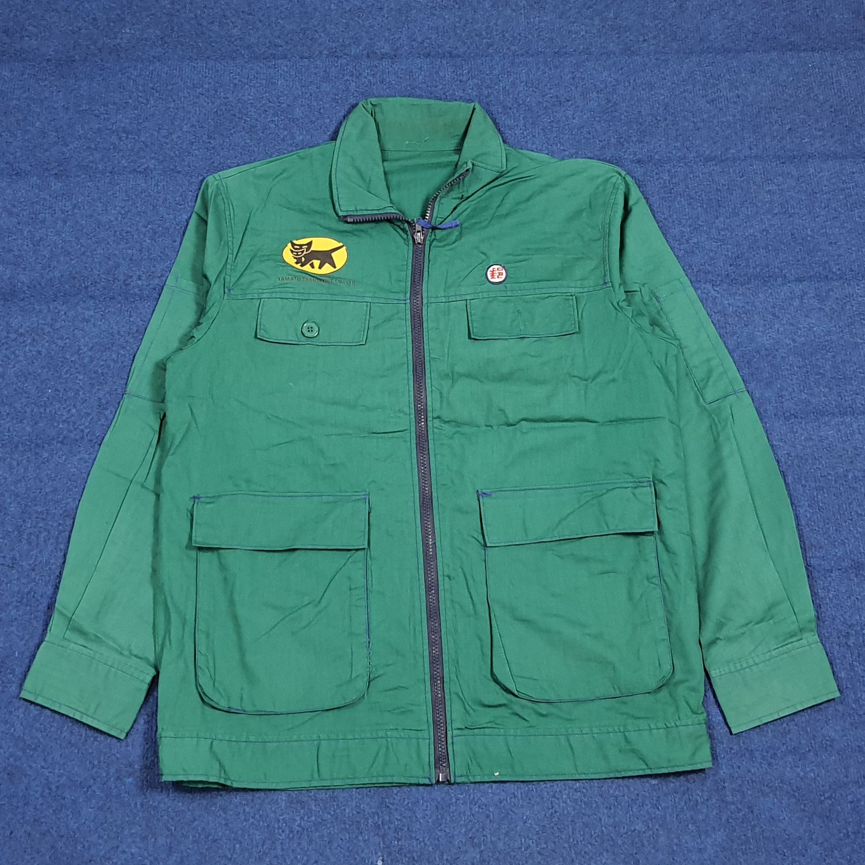 Japanese Brand Vintage Yamato Transport Japan Custom Logo Jacket C286N26 Size US M / EU 48-50 / 2 - 3 Thumbnail