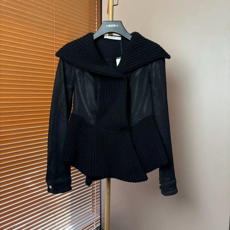 Givenchy Size38 Patchwork Knit Blazer