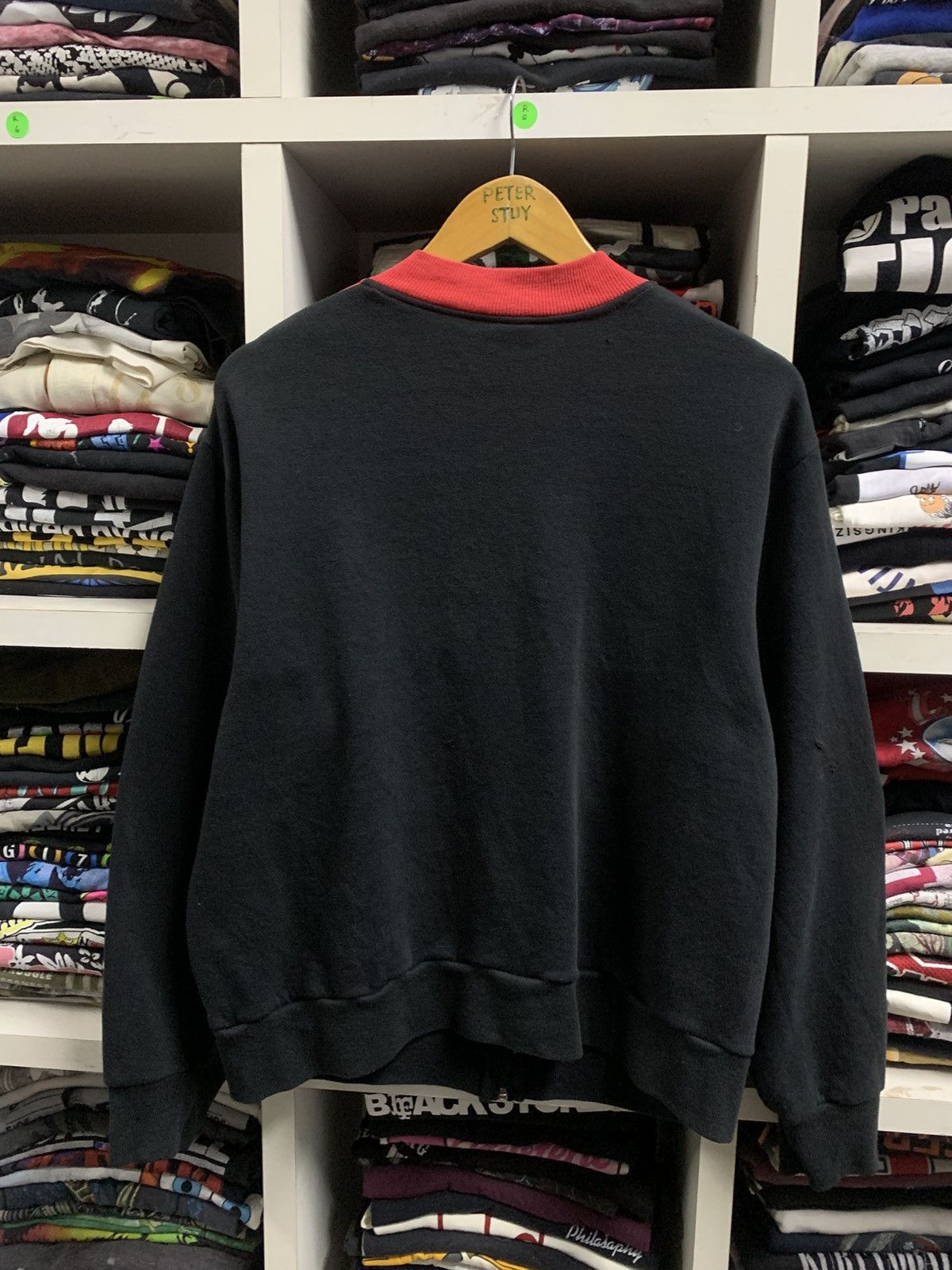 Vintage Vintage 80’s Nike USA Sweater Size US L / EU 52-54 / 3 - 3 Thumbnail