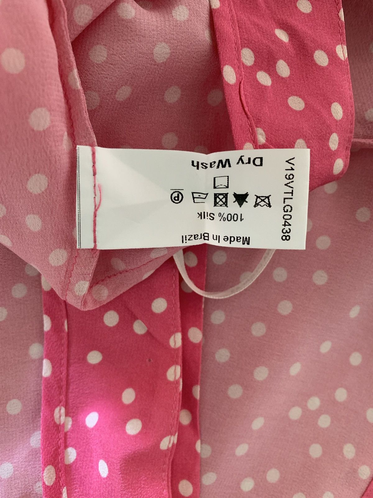Other waist shorts polka dot 100% silk Size 28" / US 6 / IT 42 - 9 Thumbnail