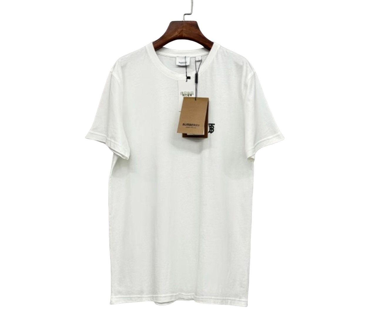 Burberry Burberry TB Logo Embroidered T-Shirt L Size US L / EU 52-54 / 3 - 1 Thumbnail