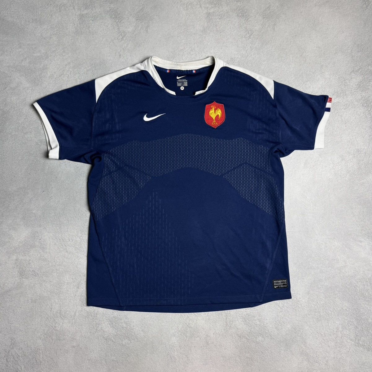 Nike France 2010 Home Rugby Shirt Jersey Nike National Team Size US M / EU 48-50 / 2 - 1 Thumbnail