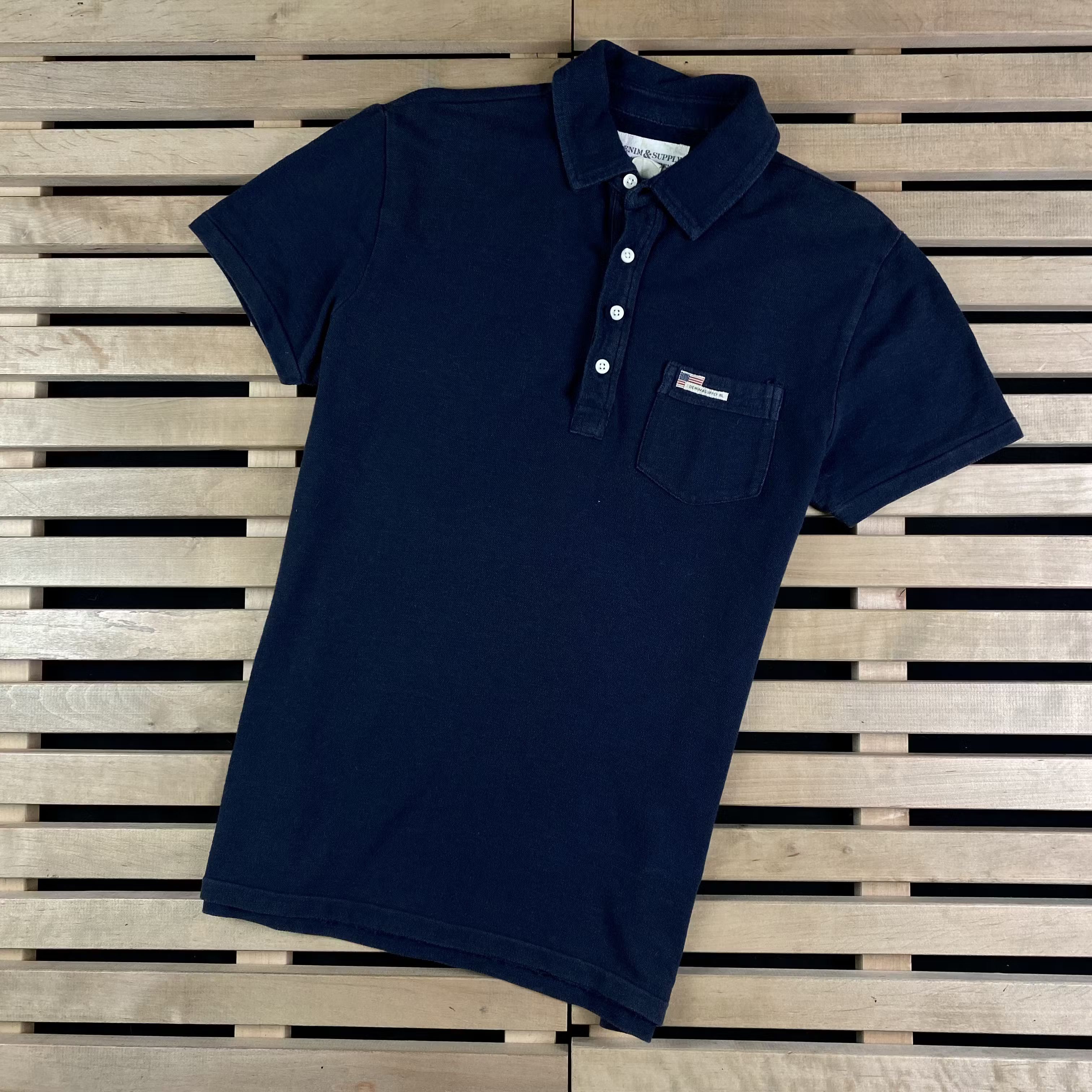 Denim & Supply Ralph Lauren × Ralph Lauren Mens Polo T-Shirt Denim&Supply Ralph Lauren Size S Size US S / EU 44-46 / 1 - 1 Thumbnail