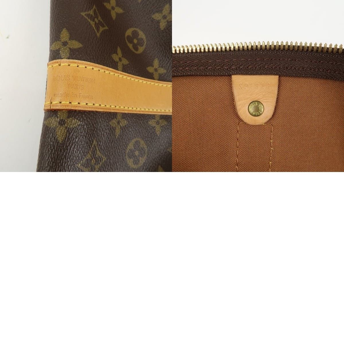 Louis Vuitton Louis Vuitton Monogram Keepall 55 Bandouliere Duffle Bag Size ONE SIZE - 8 Thumbnail