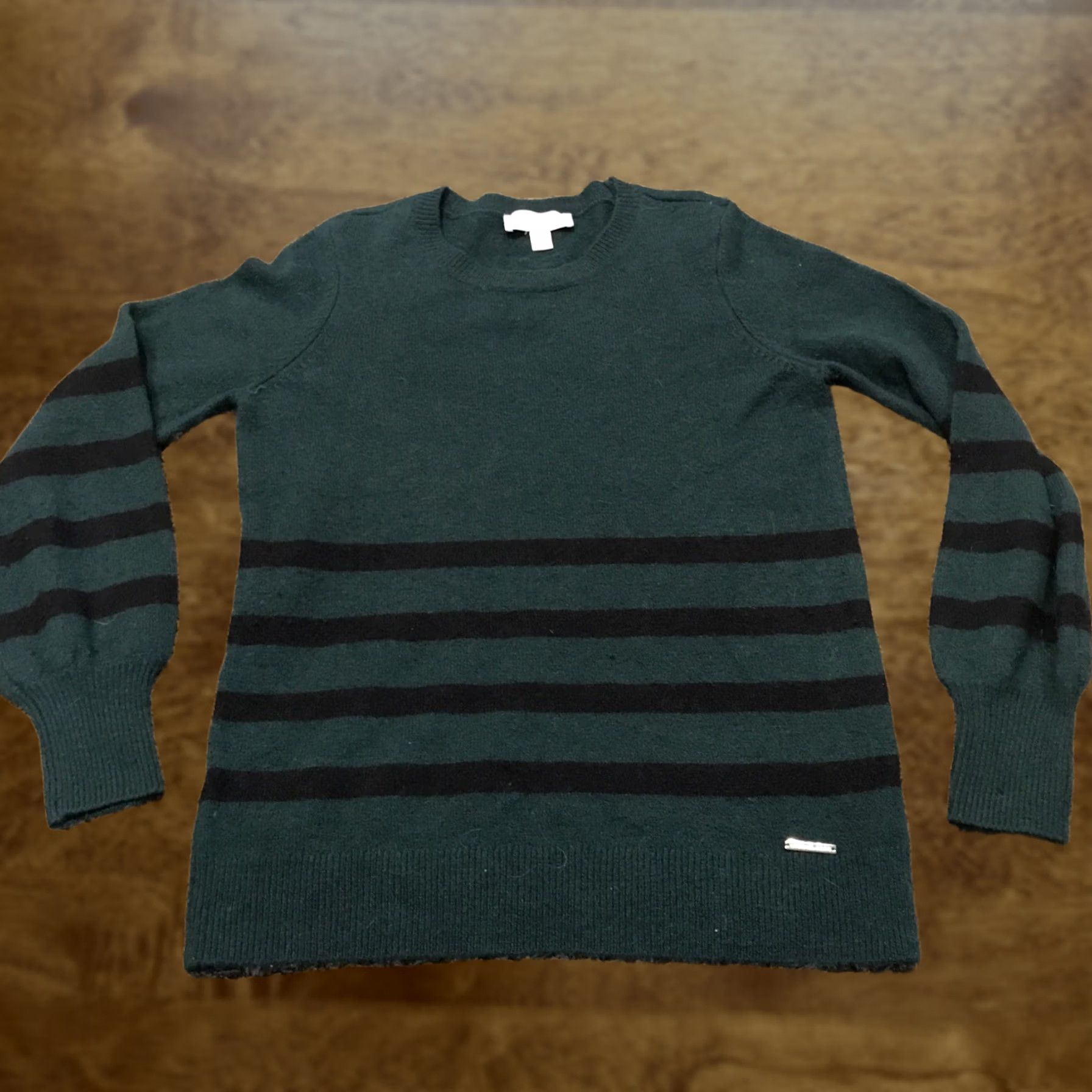 Michael Kors Michael Kors Mens Sweater Pullover Long Sleeve Green Size S Crew Neck Casual Classic Knit Regular 70% Acrylic 30% Wool - Hand Wash Only Size US S / EU 44-46 / 1 - 1 Thumbnail