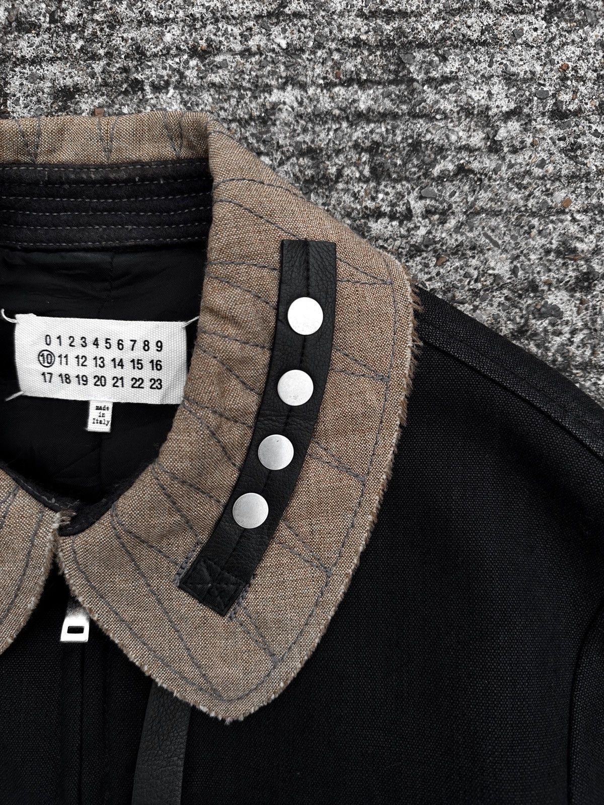 Maison Margiela Maison Margiela Surgery Stitch Military Black Jacket Size US M / EU 48-50 / 2 - 4 Thumbnail