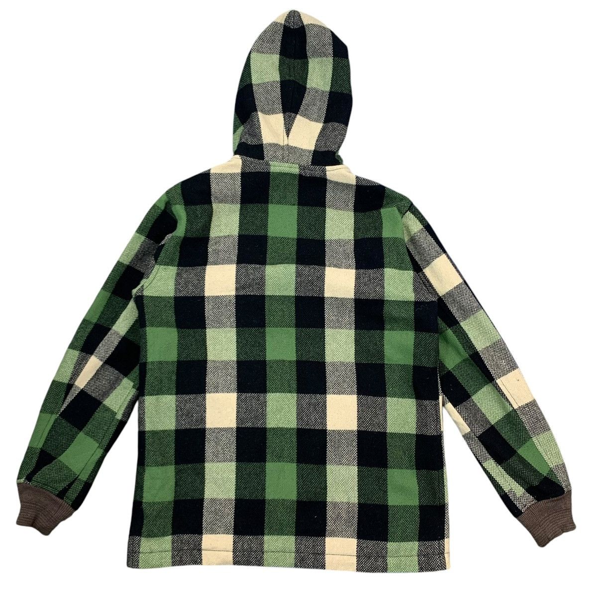 Japanese Brand × Vintage VINTAGE BACK ALLEY OLD BOYS TARTAN HOODIE JACKET Size US M / EU 48-50 / 2 - 7 Thumbnail