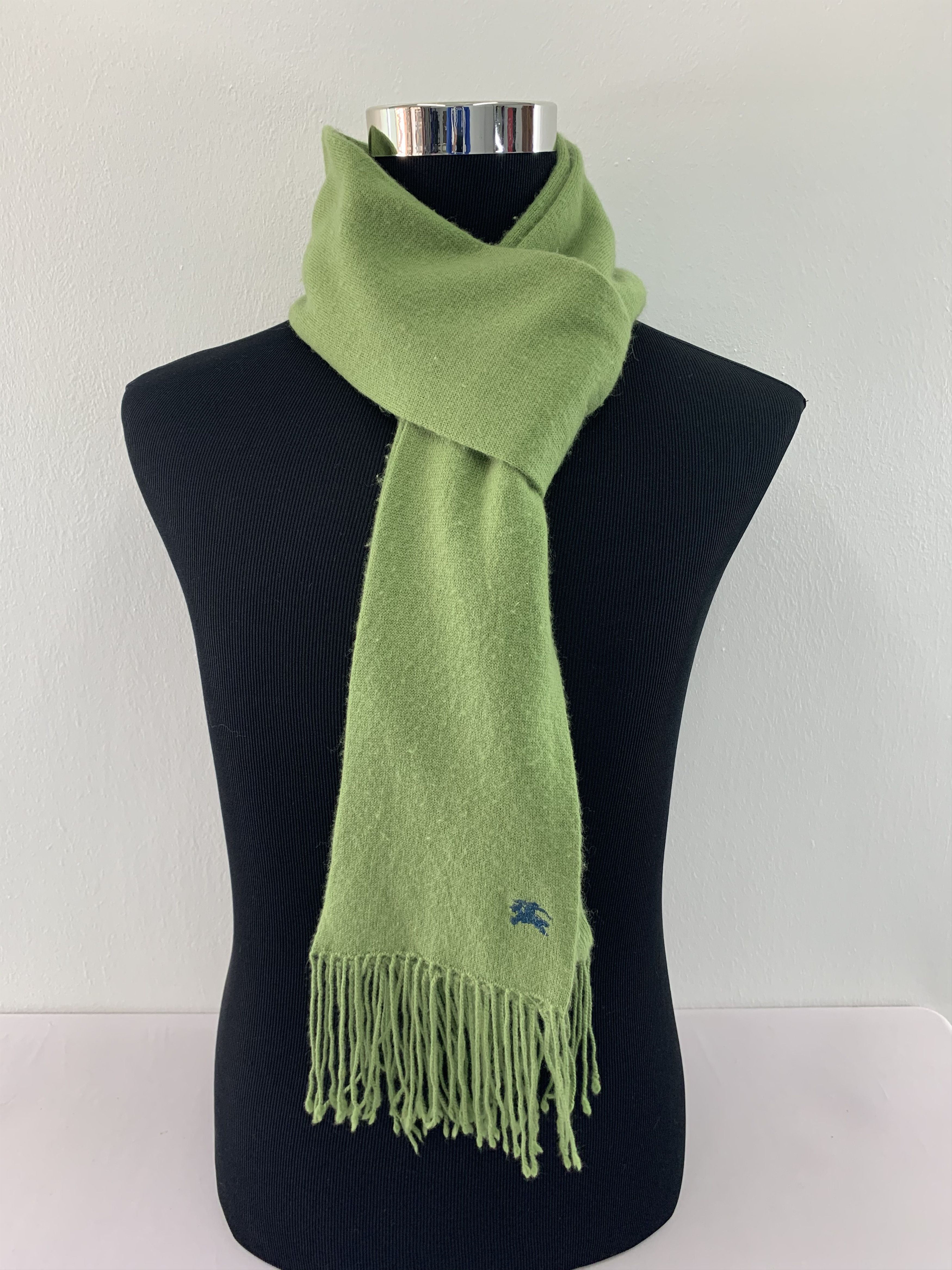 Burberry Burberry Scarf Wool Muffler Neck Wrap BL4232 Size ONE SIZE - 1 Thumbnail