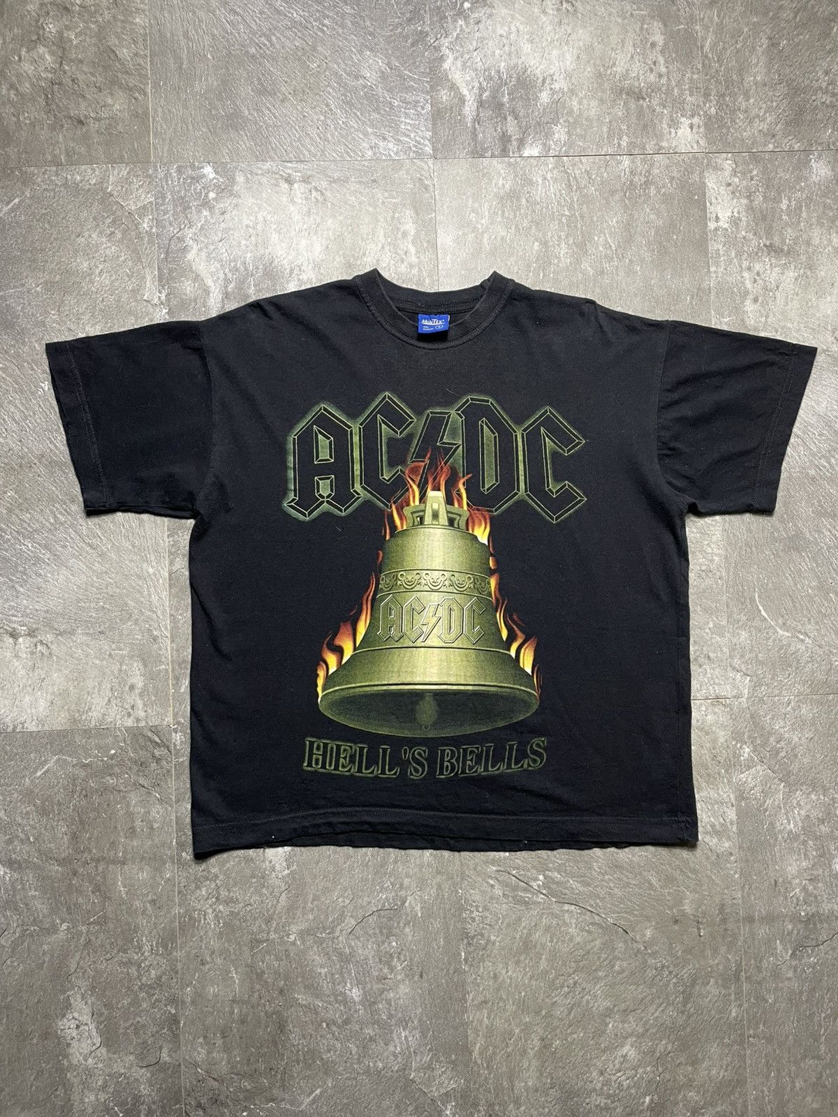 Band Tees Vintage AC/DC Hells Bells T-Shirt Double Sided Rock Tee S Size US S / EU 44-46 / 1 - 1 Thumbnail
