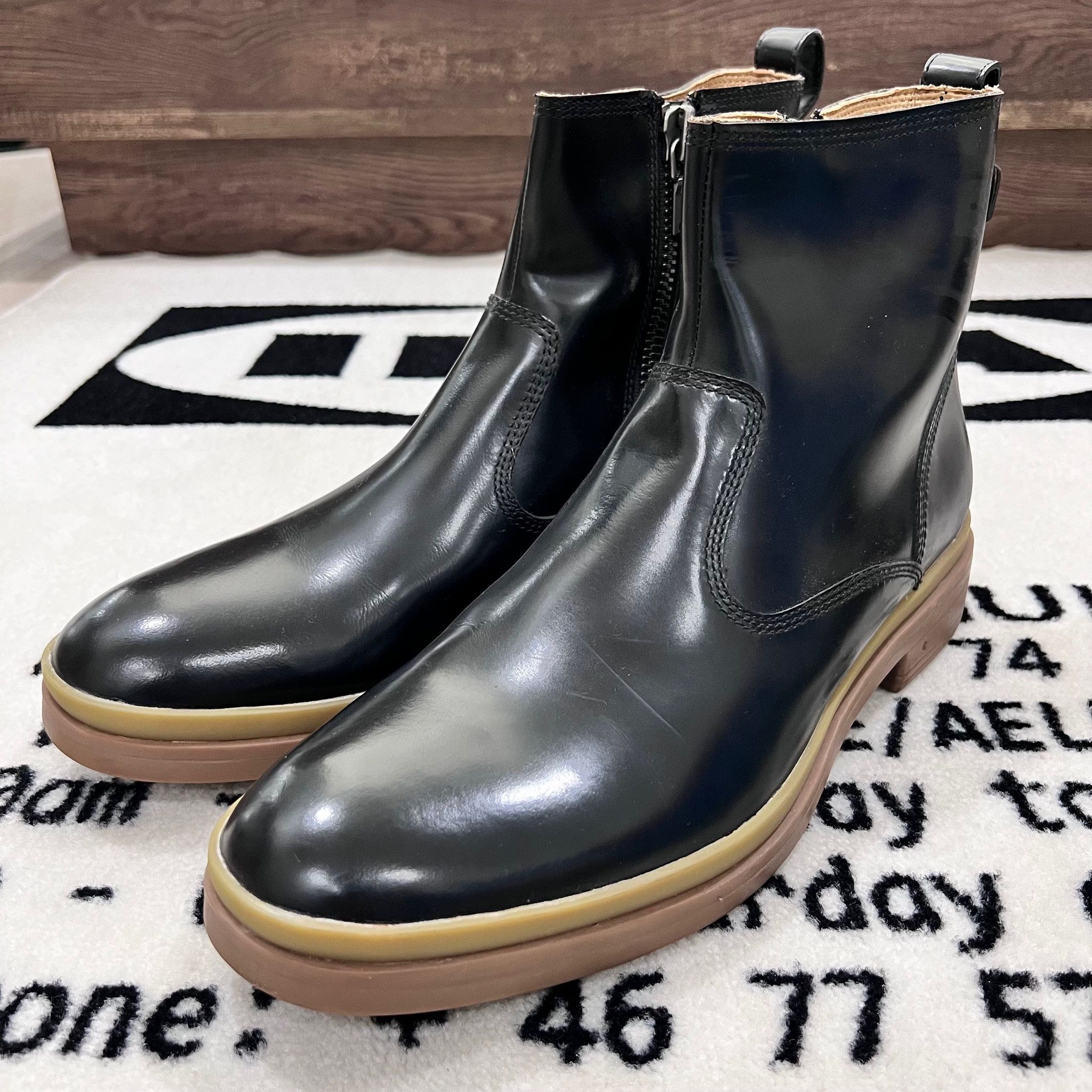 George Brown Bilt Waterproof Weatherproof Black Boots