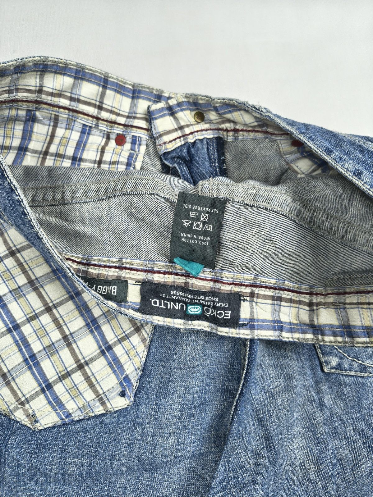 Ecko Unltd. Ecko Unltd baggy plaid pocket graphic y2k jorts (060) Size US 34 / EU 50 - 9 Thumbnail
