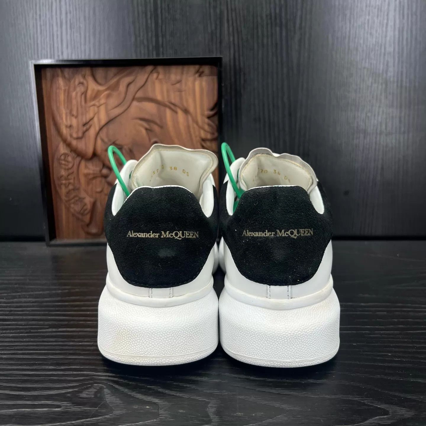 Alexander McQueen Alexander McQueen Suede Black Tail 38 Like New with Box Size US 7.5 / IT 37.5 - 6 Thumbnail