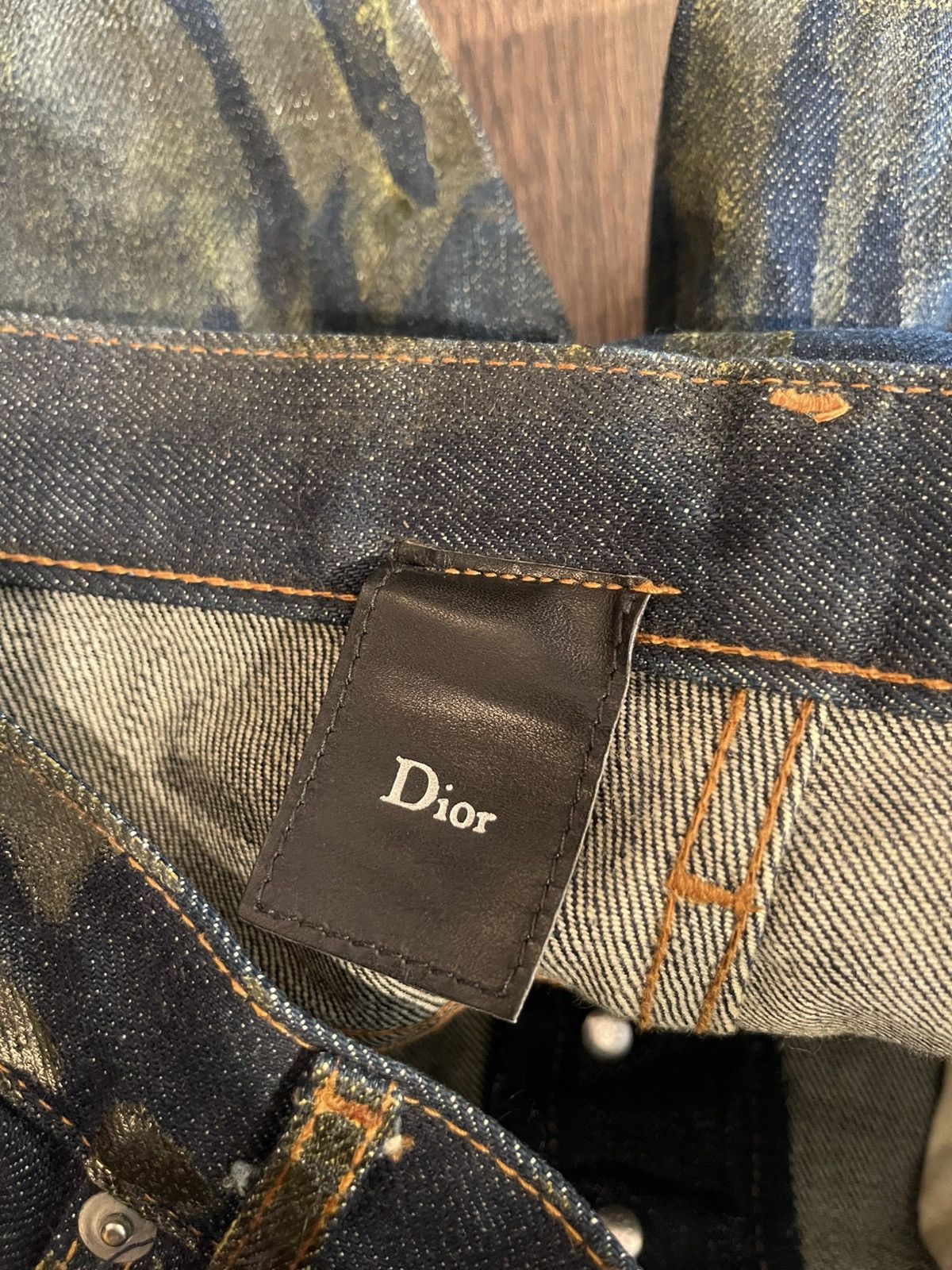 Dior AW03 Green Lusters Size US 30 / EU 46 - 5 Thumbnail