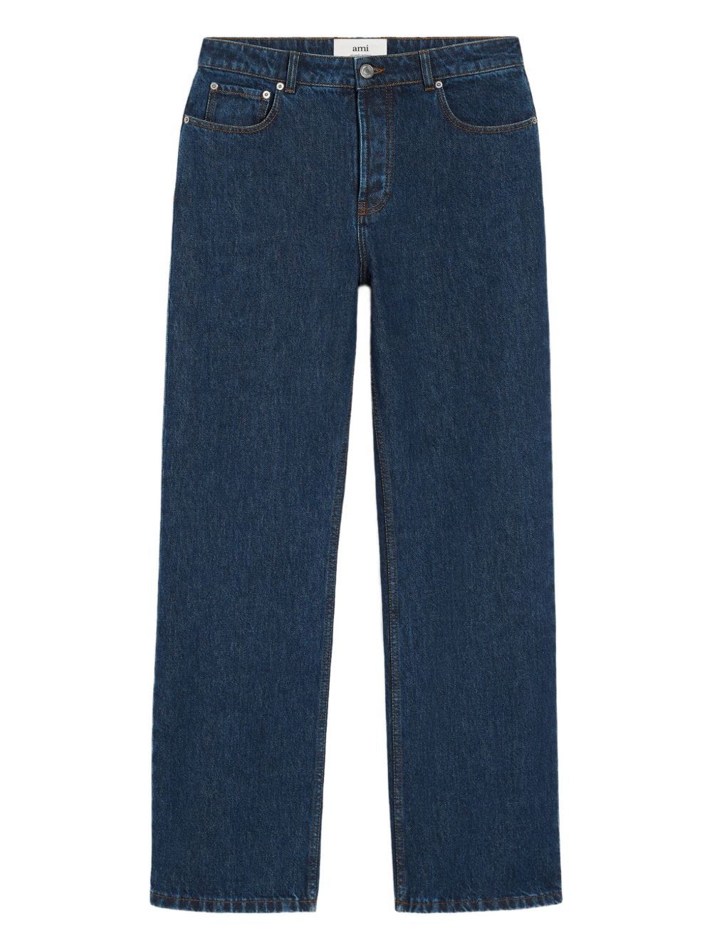 AMI WIDE LEG DENIM JEANS Size US 33 - 1 Thumbnail