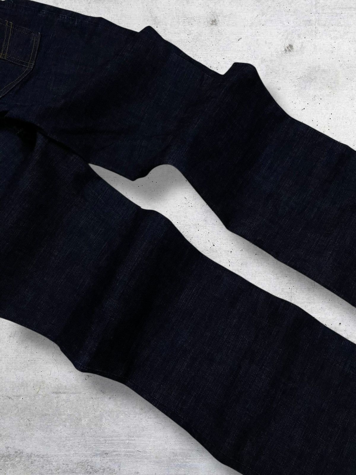 Yves Saint Laurent VINTAGE YVES SAINT LAURENT 90S DESIGNER FLARED MODEL DENIM Size US 27 - 13 Thumbnail