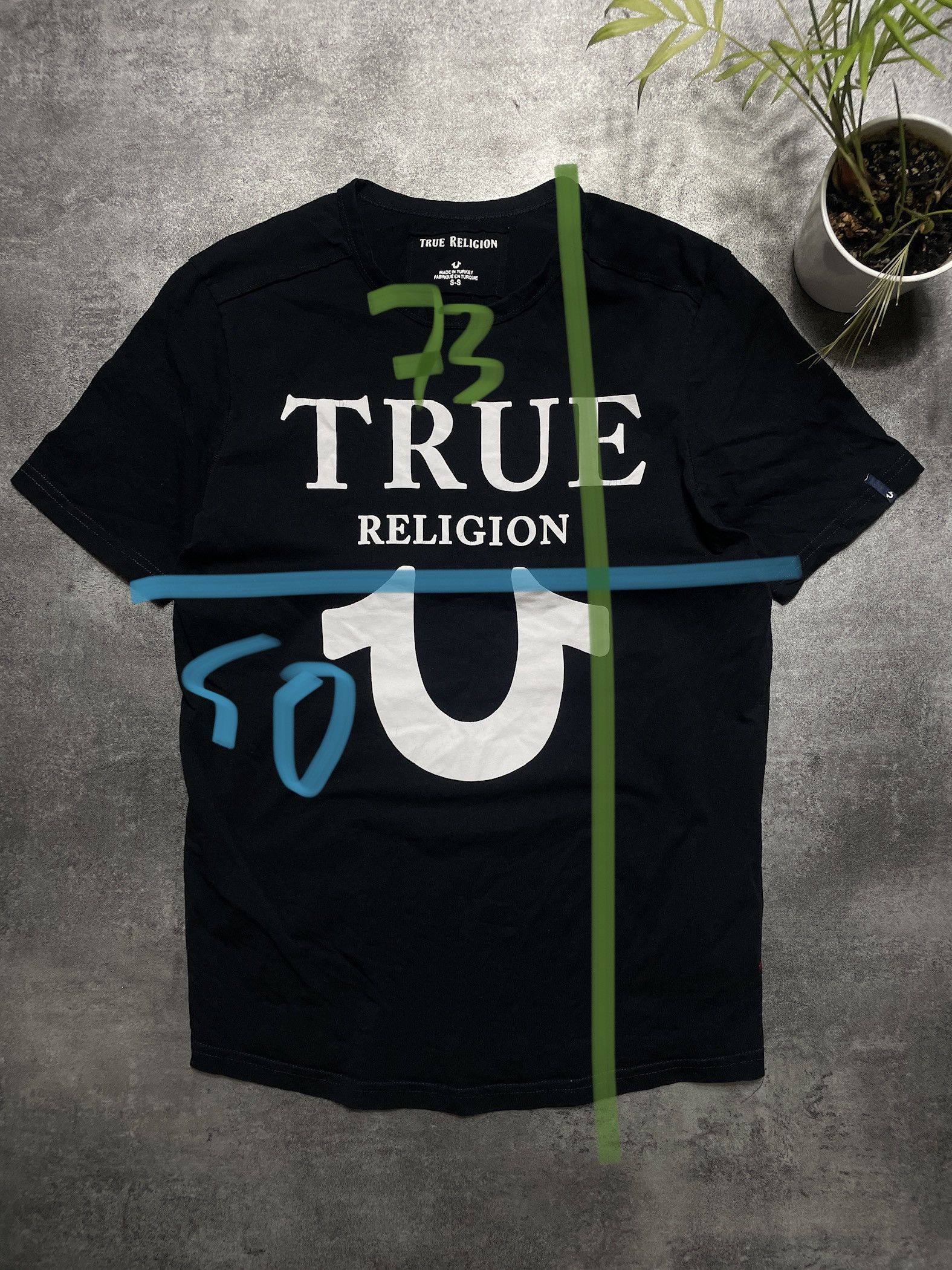True Religion True Religion T-Shirt Big Logo Streetwear Hype Size US S / EU 44-46 / 1 - 10 Thumbnail