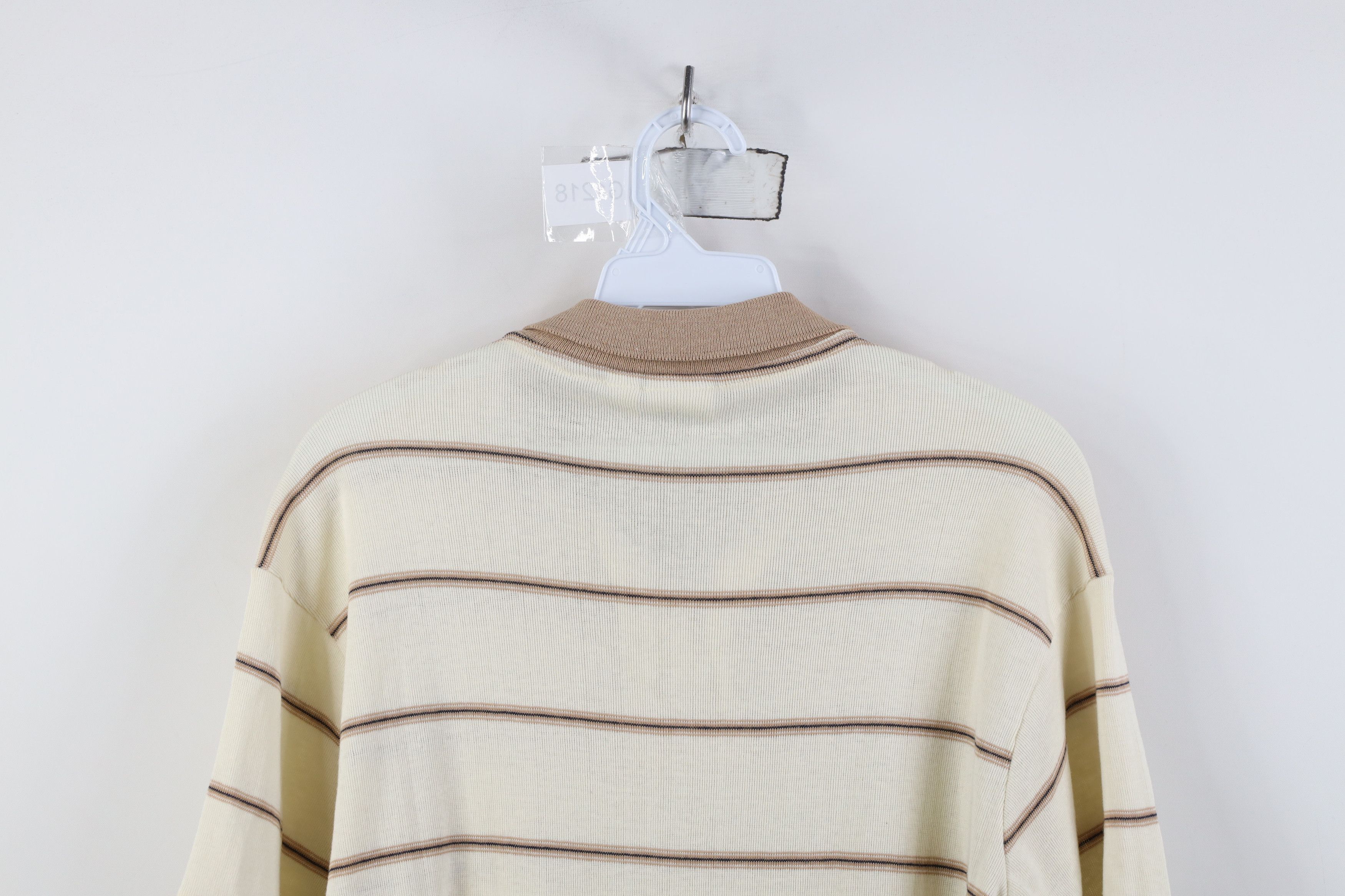 Vintage Vintage 70s Streetwear Thermal Knit Golf Polo Shirt USA Size US L / EU 52-54 / 3 - 12 Thumbnail