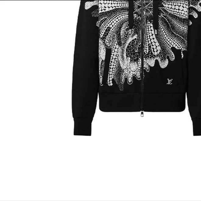 Louis Vuitton LV x Yayoi Kusama psychedelic flower hoodie black XXL Size US XXL / EU 58 / 5 - 8 Thumbnail