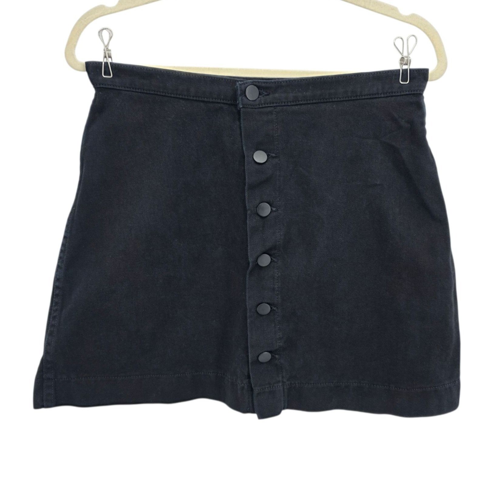American Apparel American Apparel Jeans Womens Large Skirt Denim A-Line Mini Size 30" / US 8 / IT 44 - 8 Thumbnail