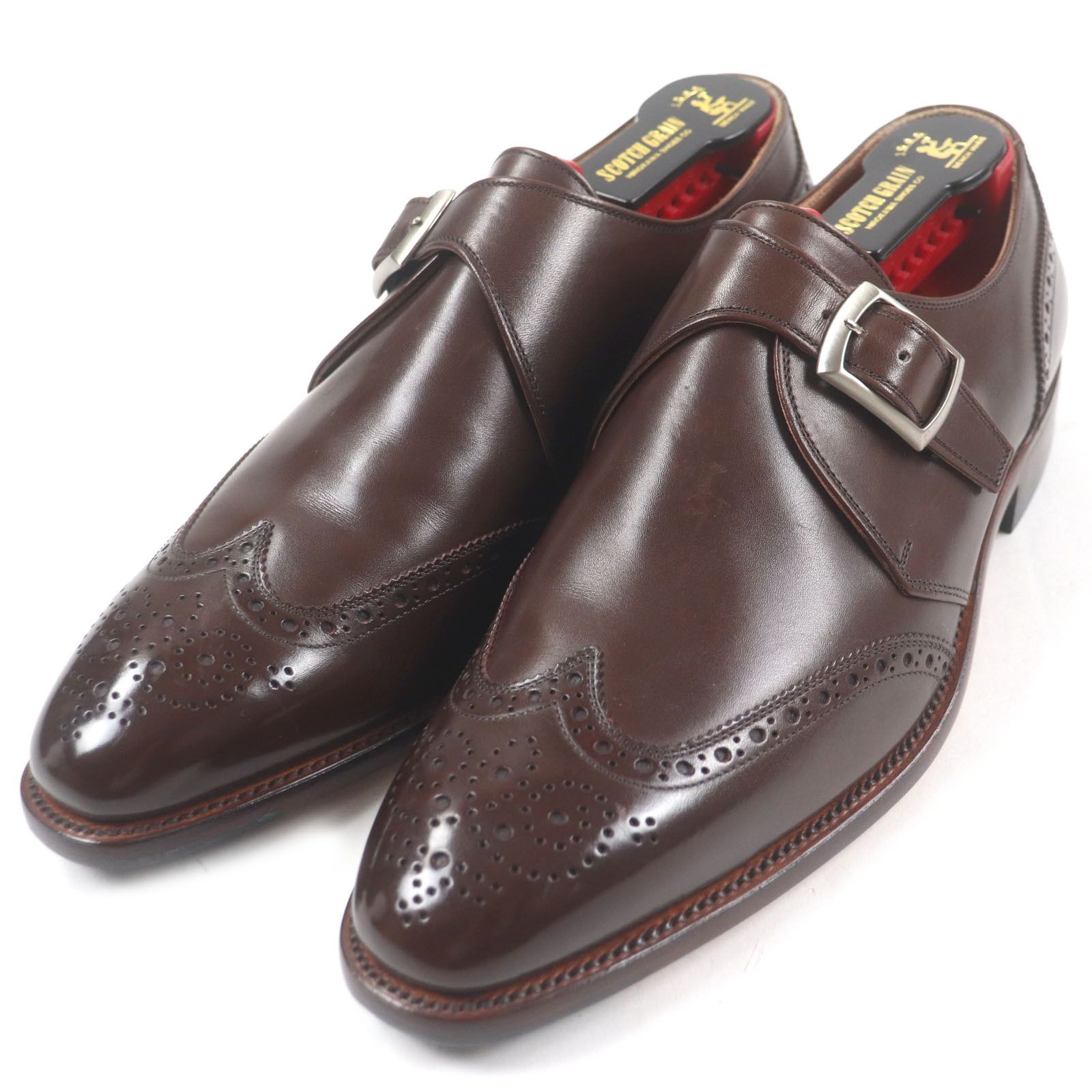 Other Scotch Grain Takumi Series Leather Dress Shoes Leather Shoes H-9047 in Brown, Men's