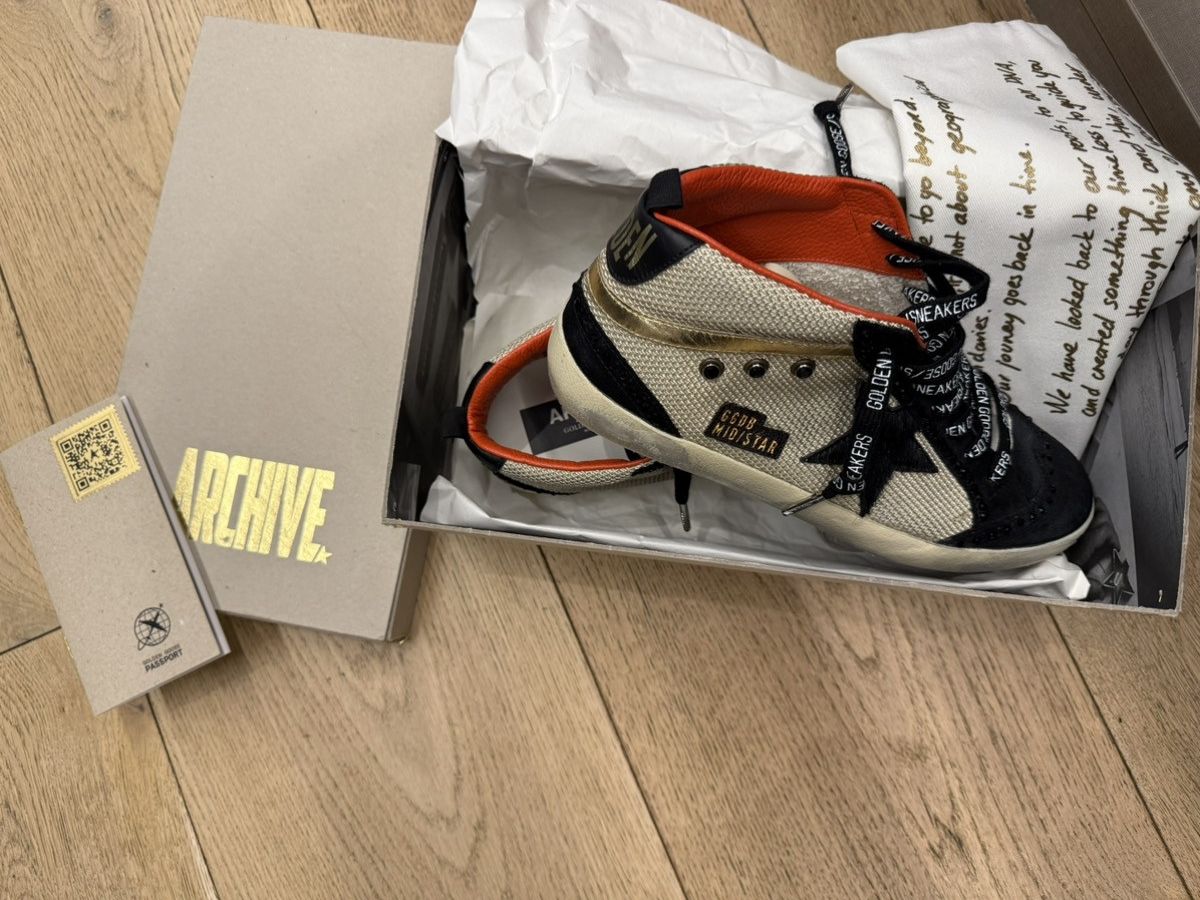 Golden Goose GGDB Mid Star Custom Sneakers Swarovski Edition, New Size US 9.5 / EU 42-43 - 5 Thumbnail