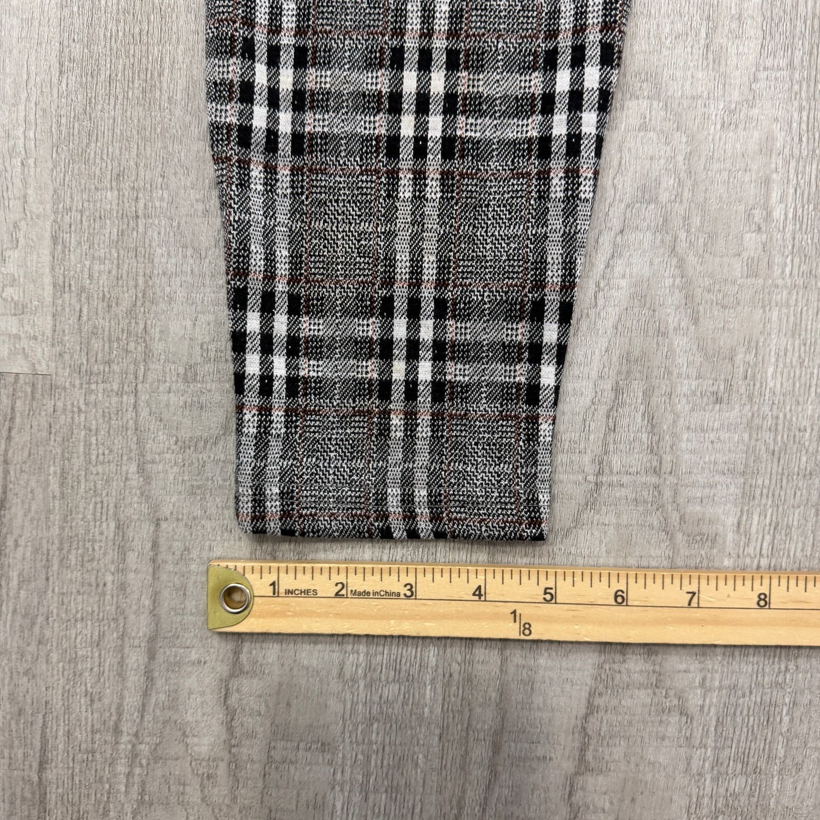 Other YoungLA Dapper Dress Pants Mens 30x30 Plaid Check Stretch Size US 30 / EU 46 - 9 Thumbnail