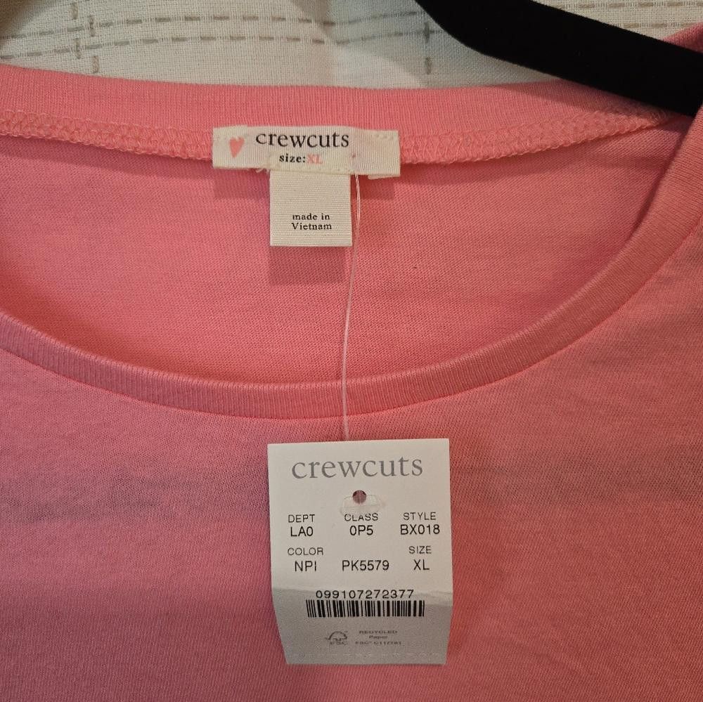 Designer Crewcuts Girls' Shrunken T-shirt in Vintage Jersey Size US XL / EU 56 / 4 - 3 Thumbnail