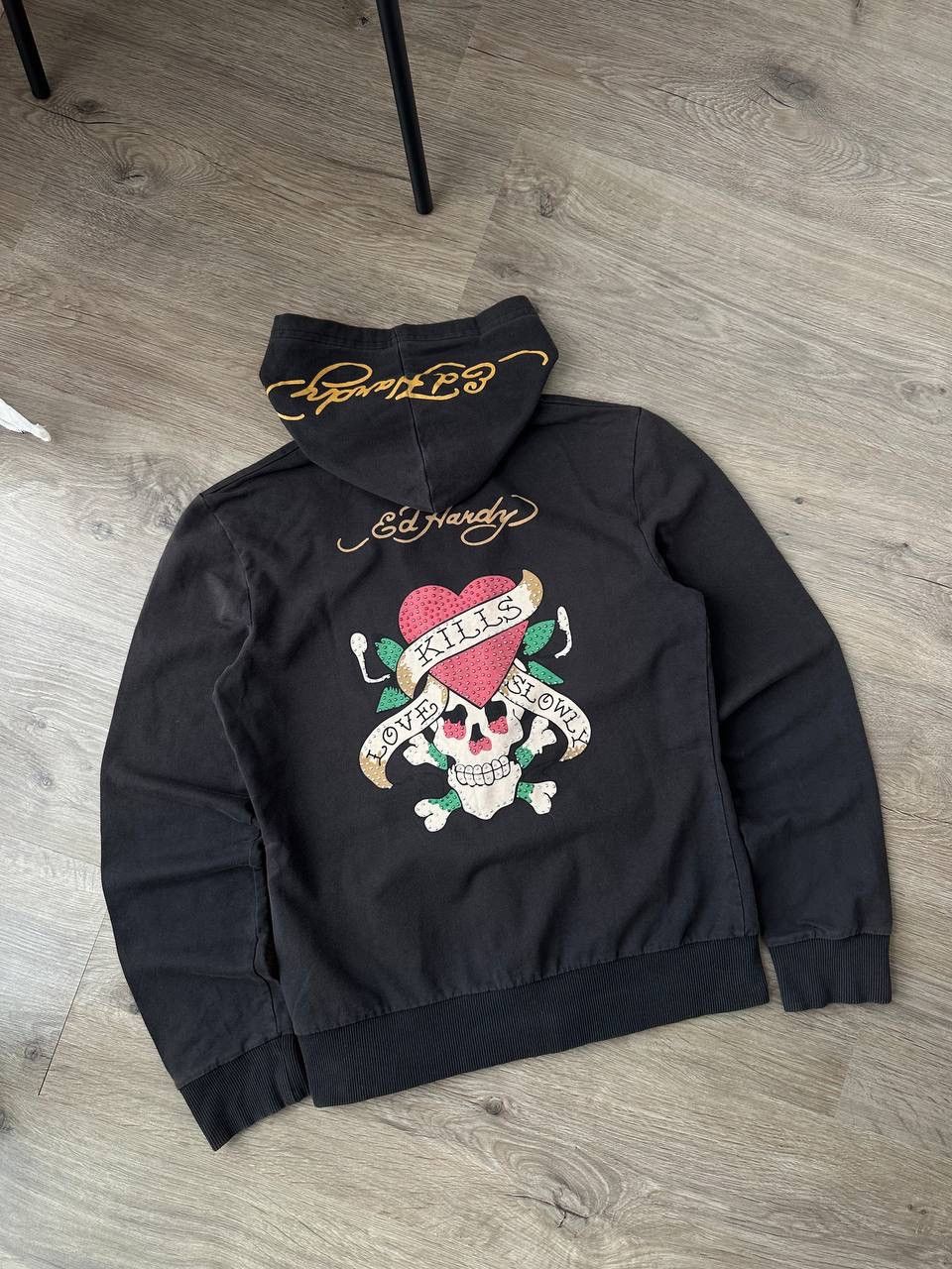 Ed Hardy Vintage Ed Hardy Christian Audigier W’S Hoodie Size S / US 4 / IT 40 - 12 Thumbnail