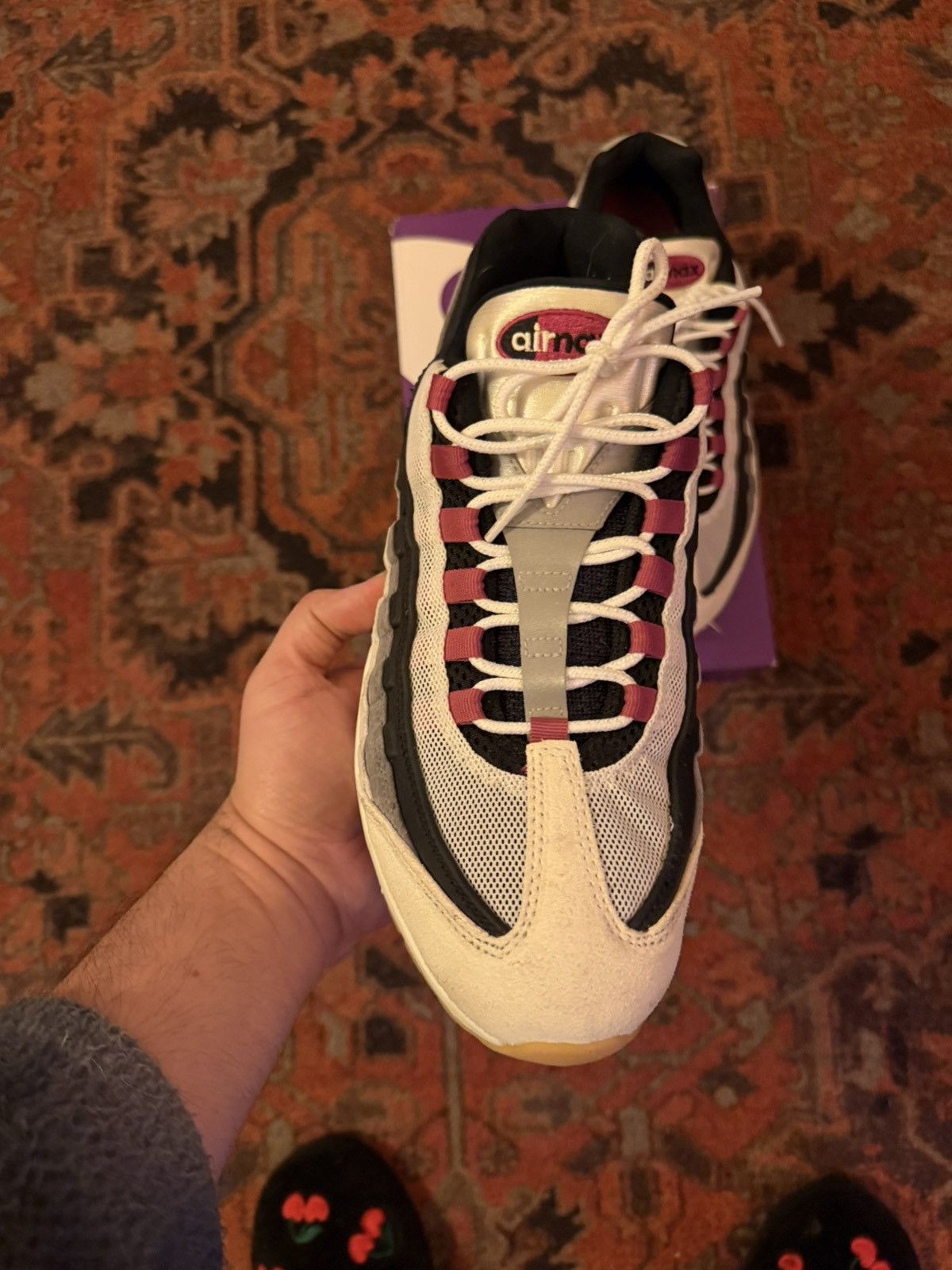 Nike SB Air Max 95 SB Cactus Flower Size US 11 / EU 44 - 2 Thumbnail