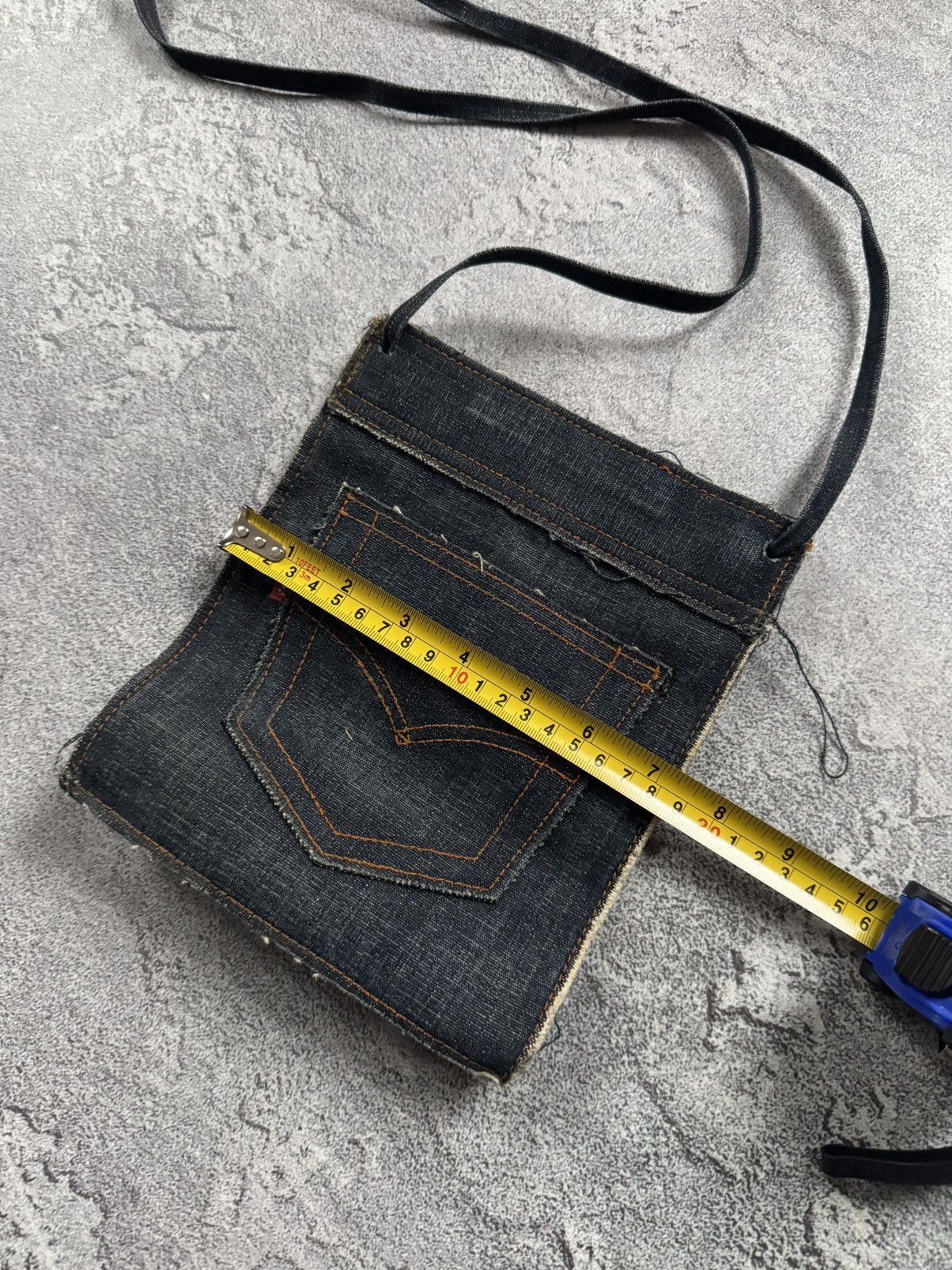 Levi's Levi’s retro 90s vintage denim belt bag shoulder mini shoper Size ONE SIZE - 9 Thumbnail