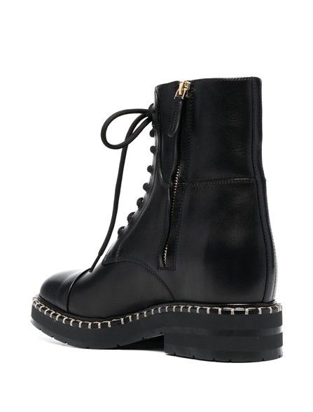 Chloe o1loc1c1024 Noua Ankle Boots in Black Size US 7 / IT 37 - 3 Thumbnail